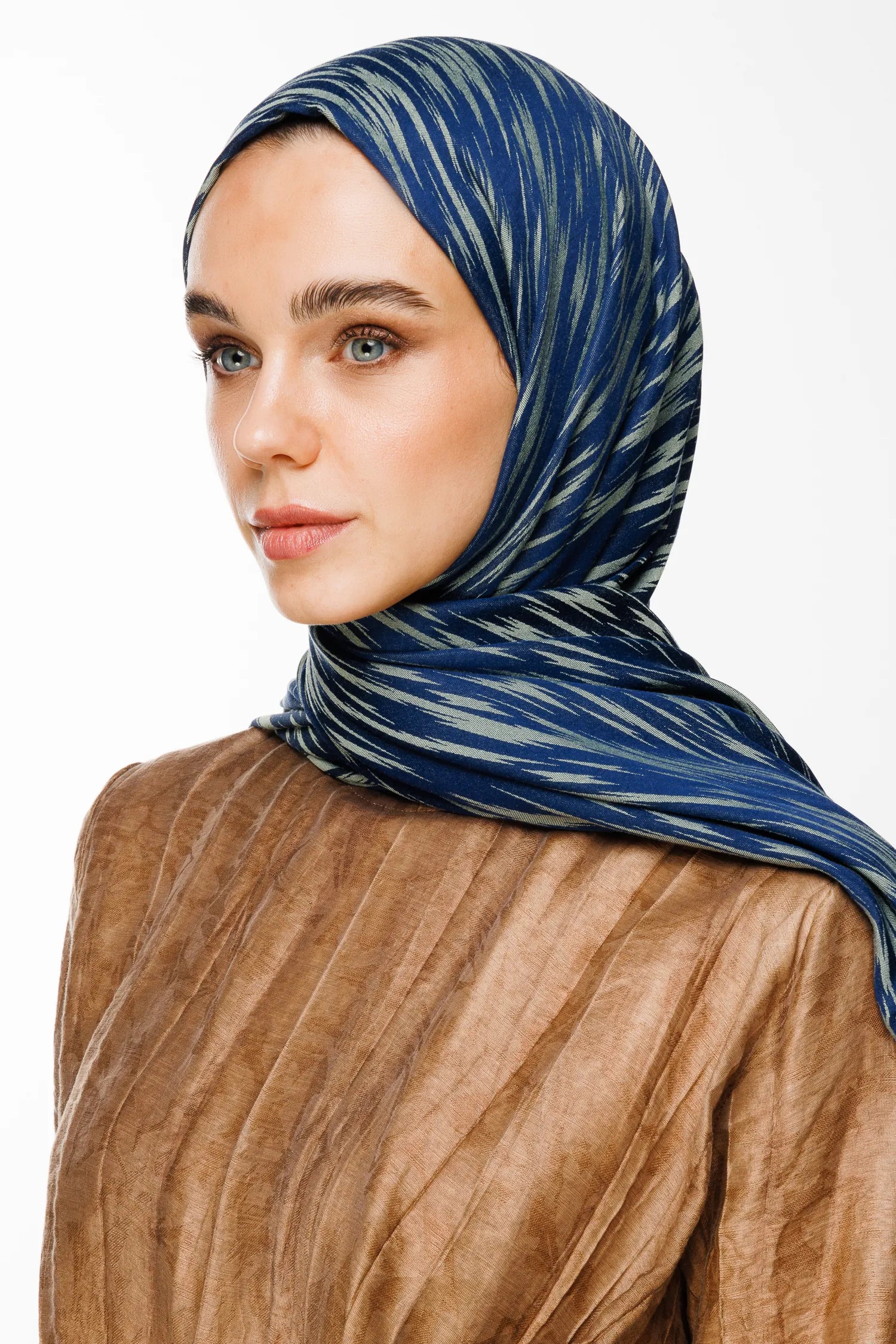 Selis Desen Çift Taraflı Şal