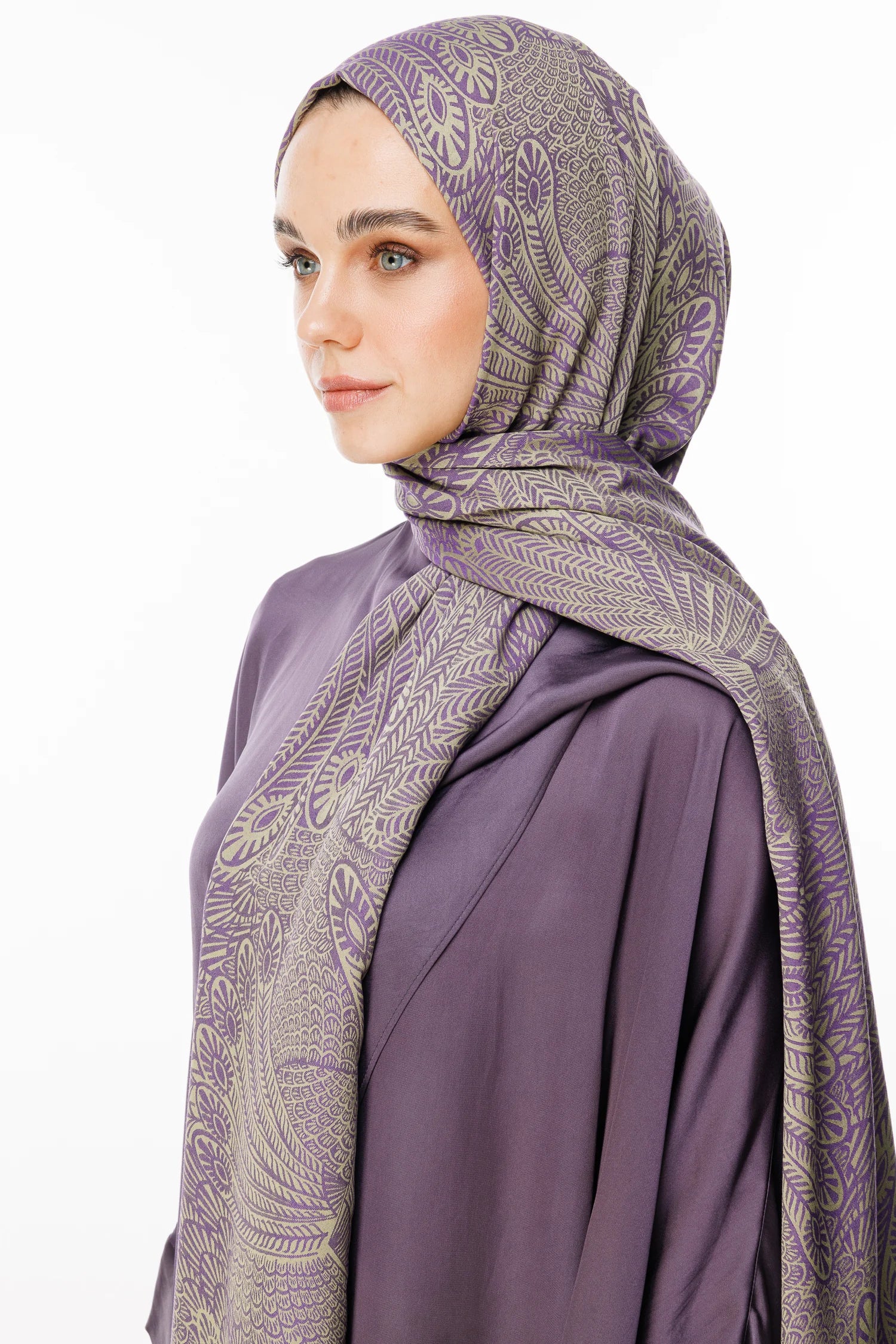 Mayra Desen Çift Taraflı Şal