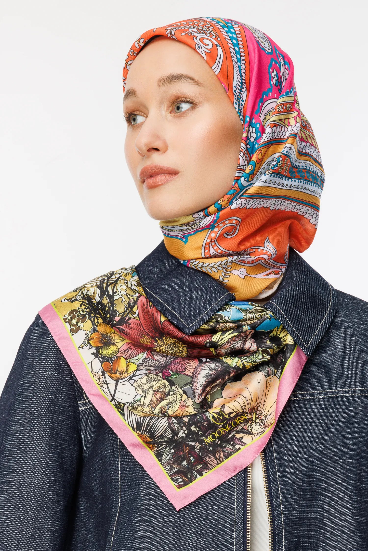 Virel Desen Pamuk Eşarp