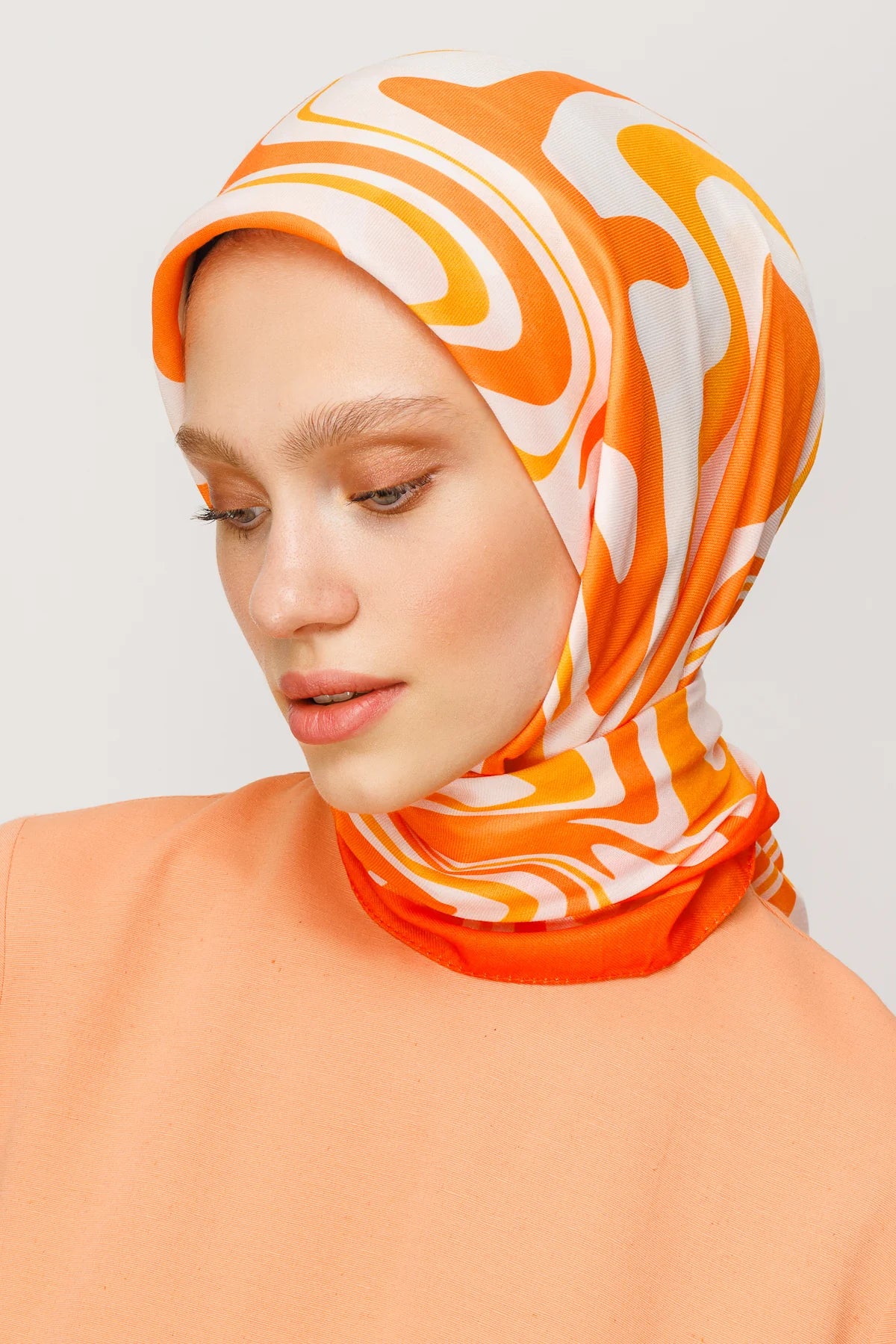 Mira Desen Dijital Soft Eşarp