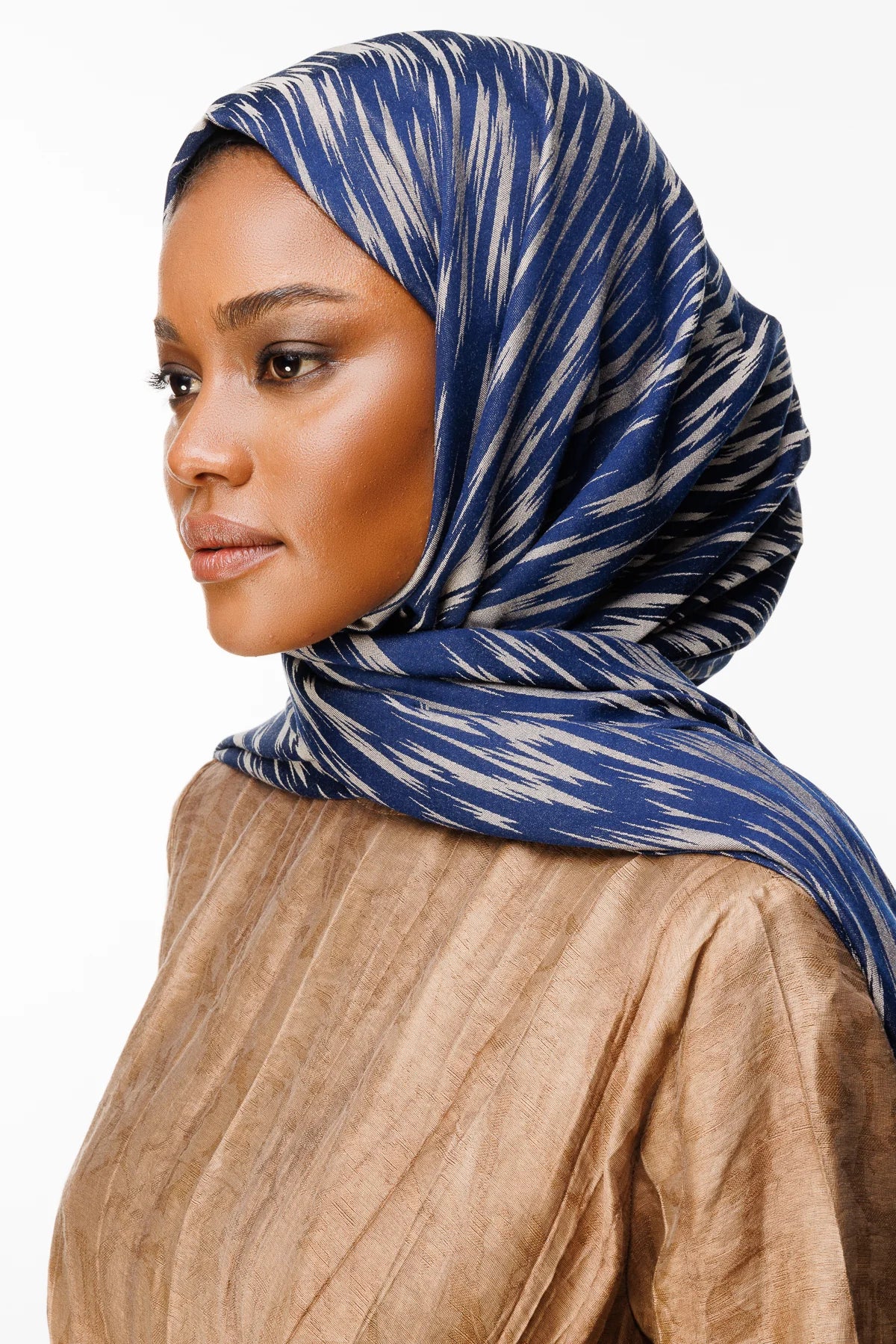 Selis Desen Çift Taraflı Şal