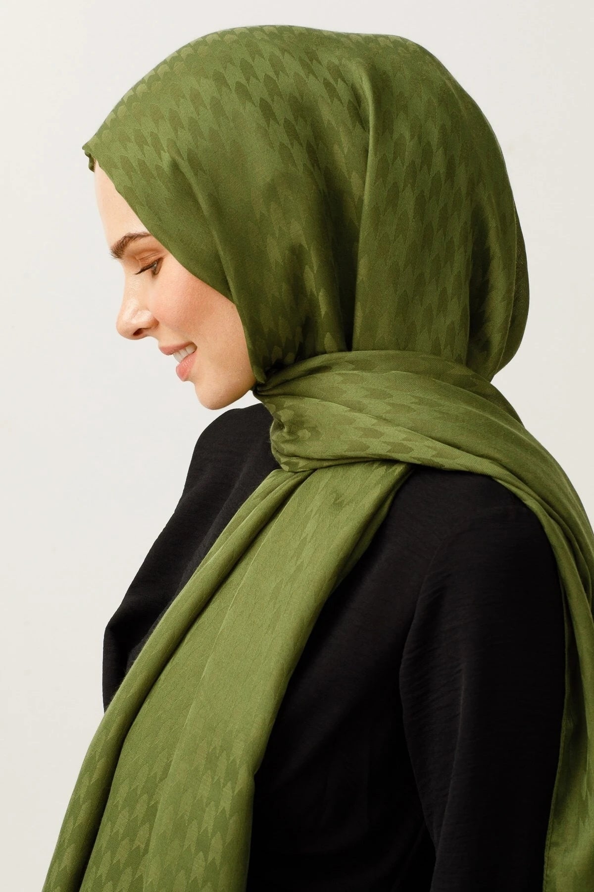 Kırlangıç Desen Pamuk Jakar Şal