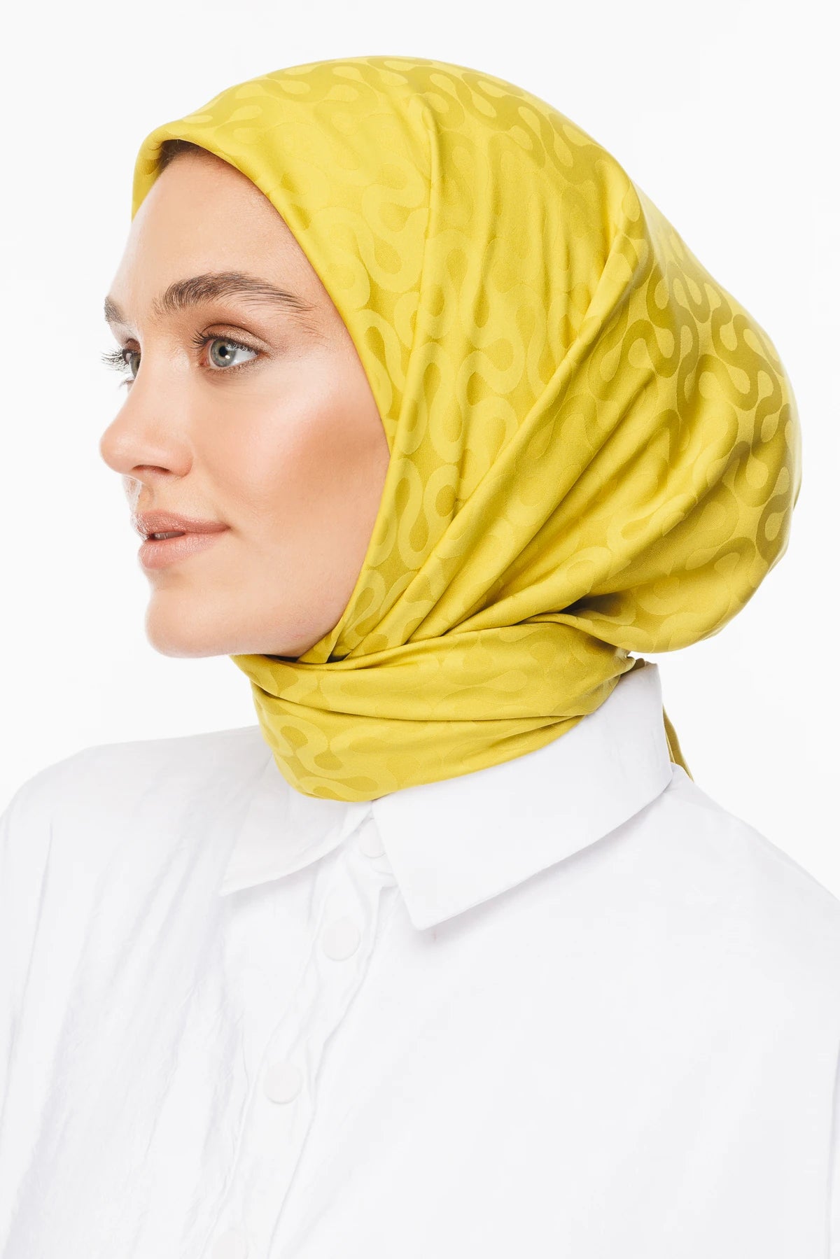 Moon Desen İpeksi Jakar Eşarp