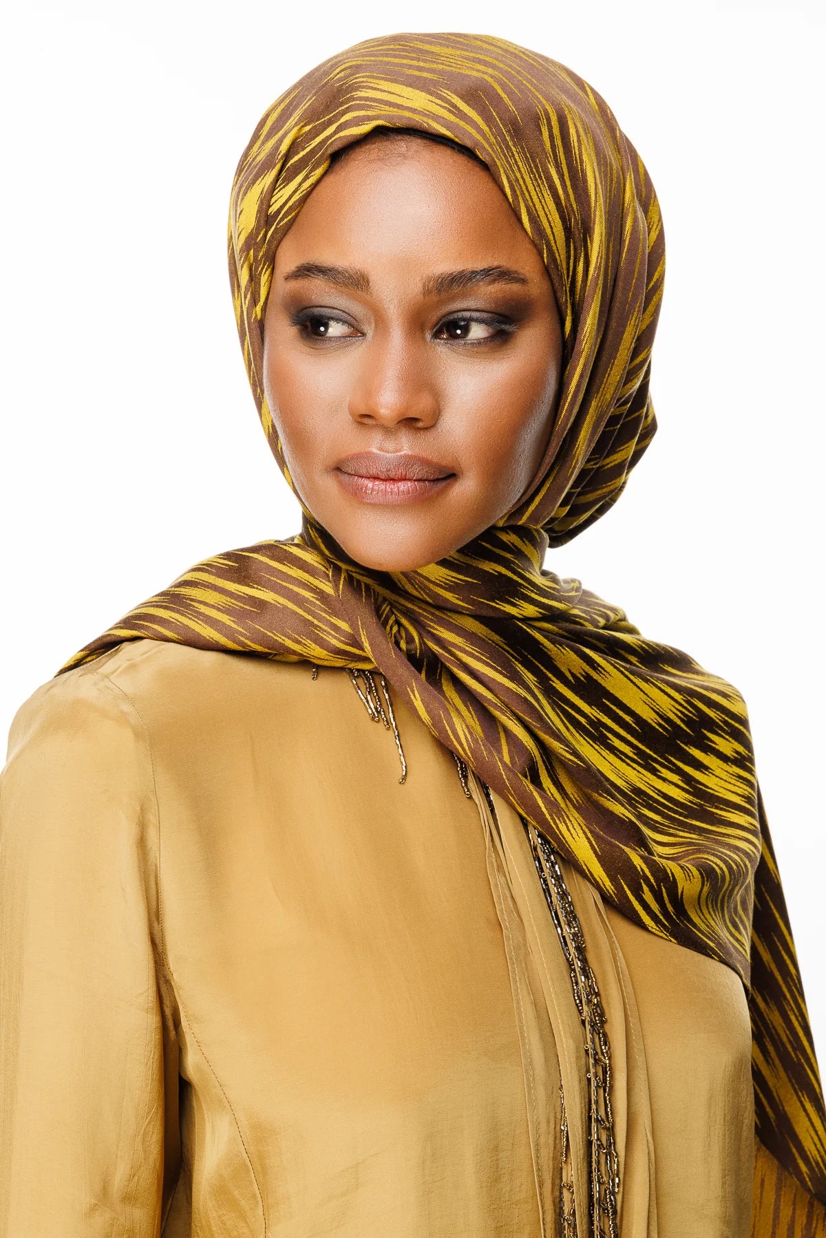 Selis Desen Çift Taraflı Şal