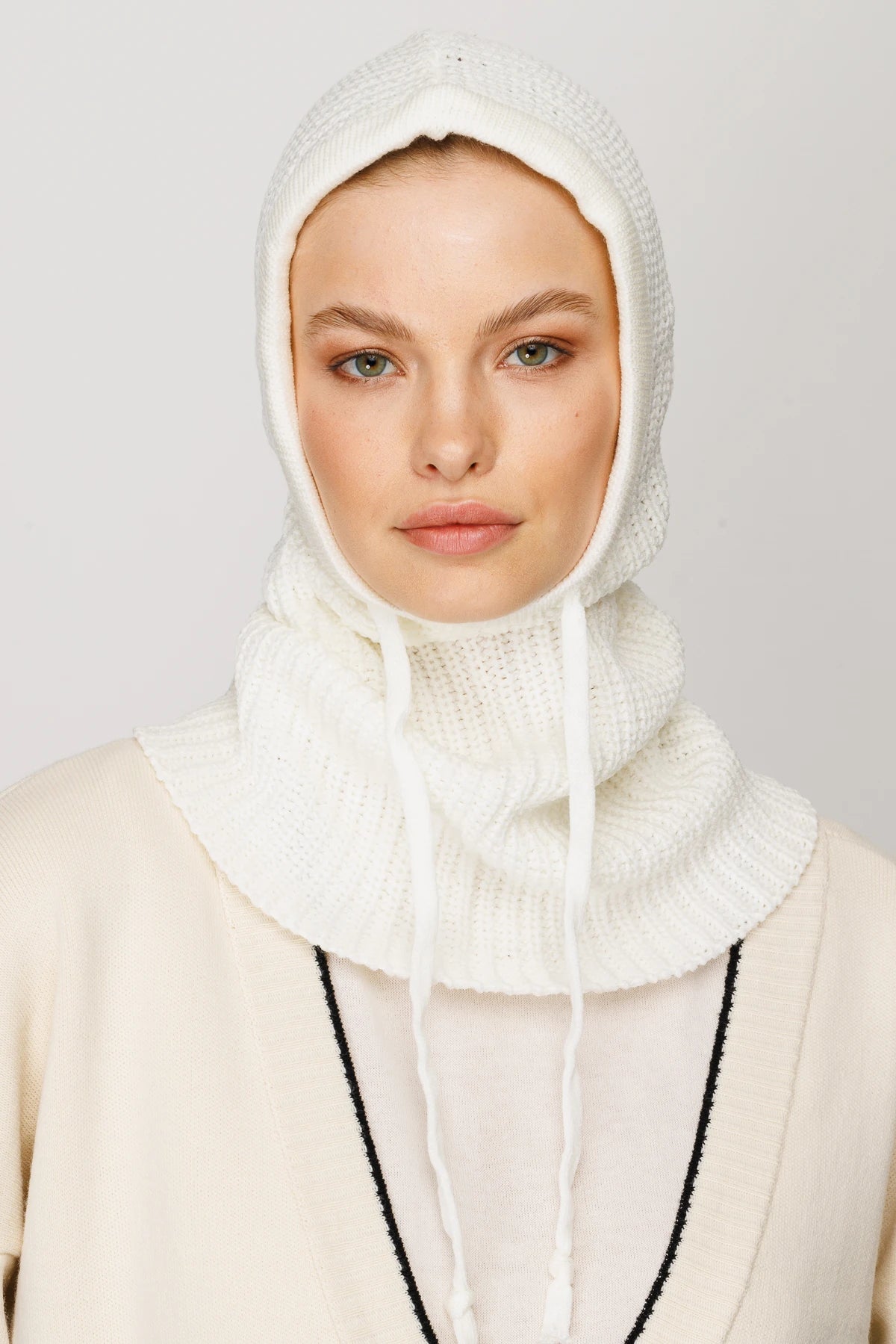 Balaclava Triko Başlık