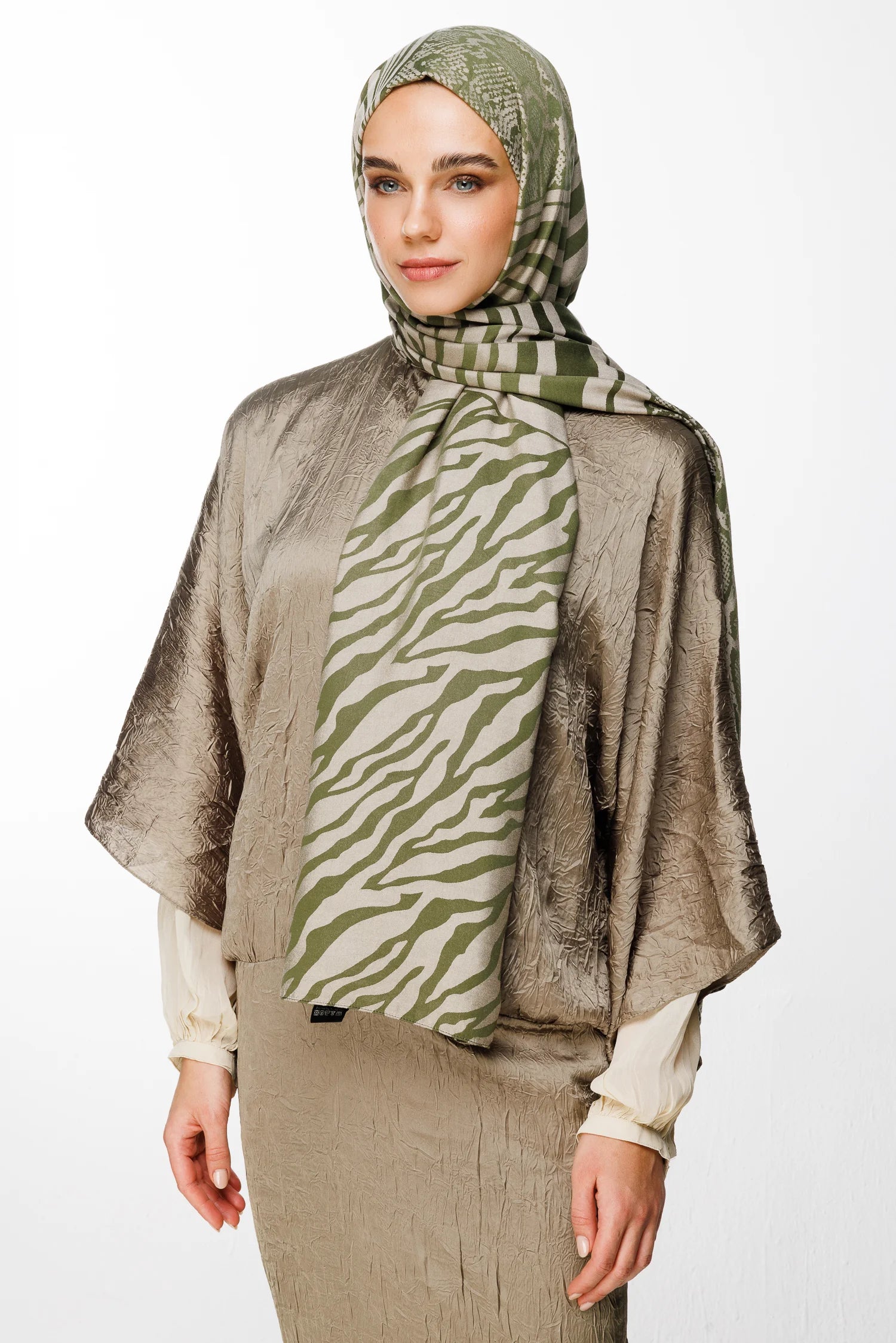 Riad Desen Çift Taraflı Şal