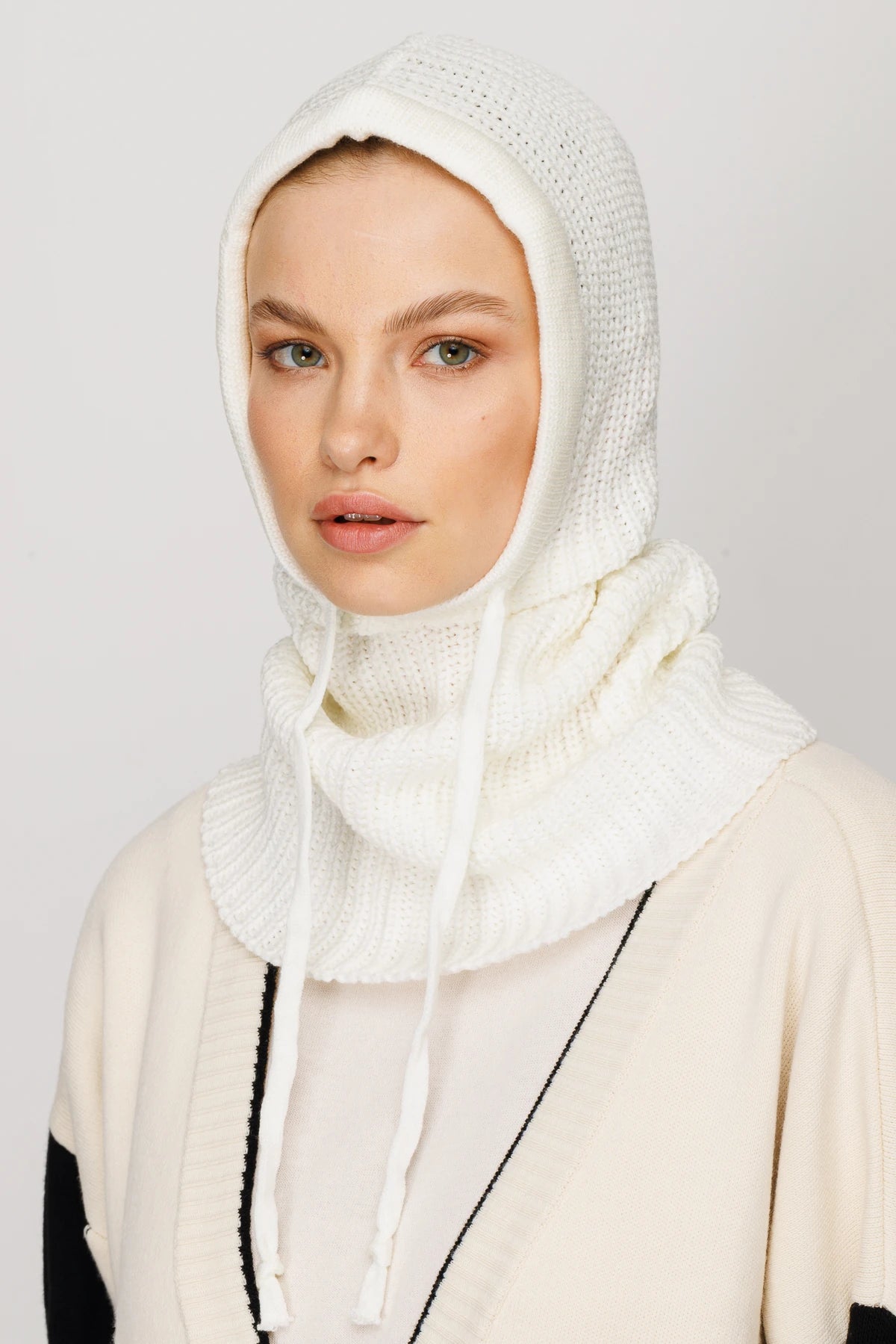 Balaclava Triko Başlık