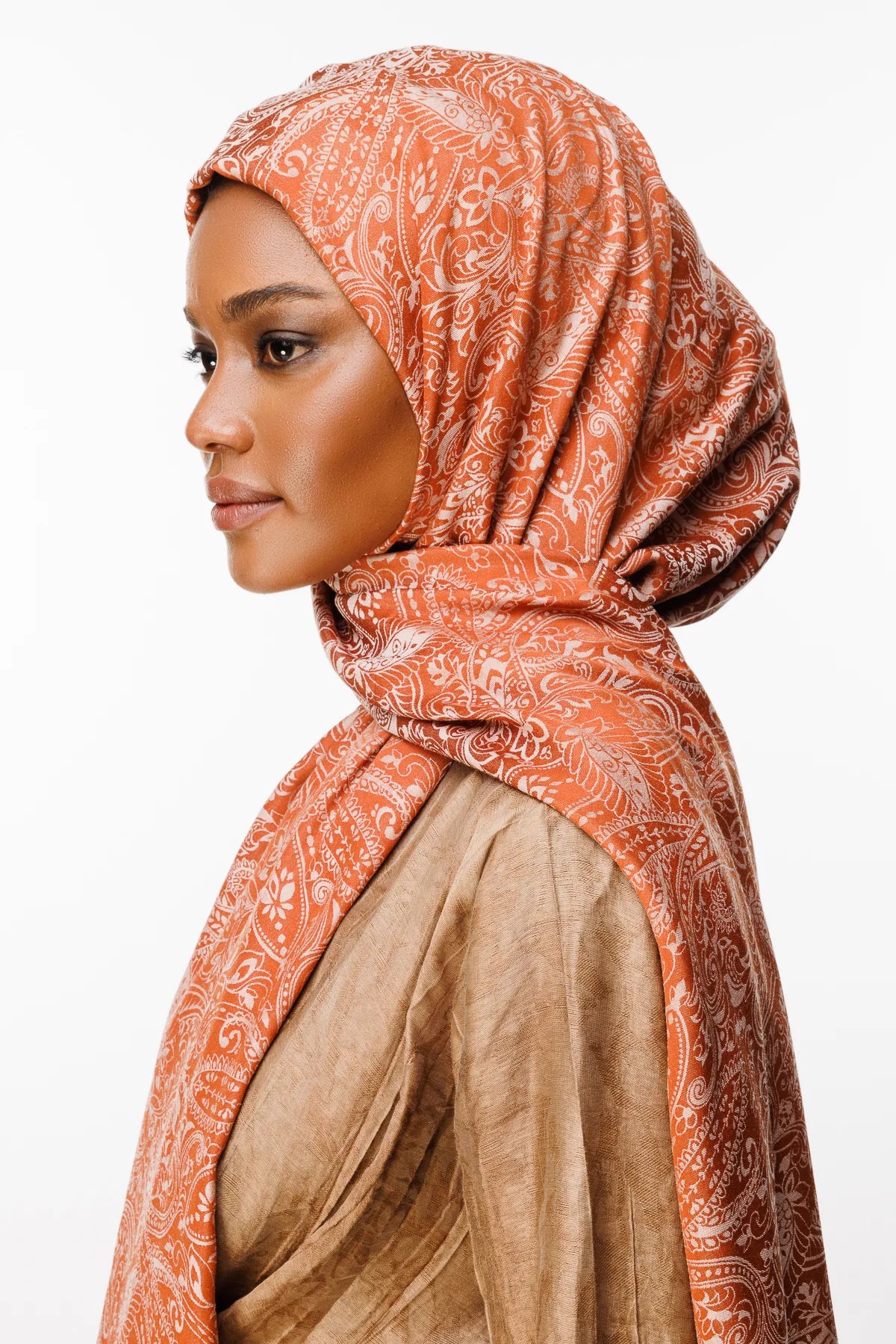 Velora Desen Çift Taraflı Şal