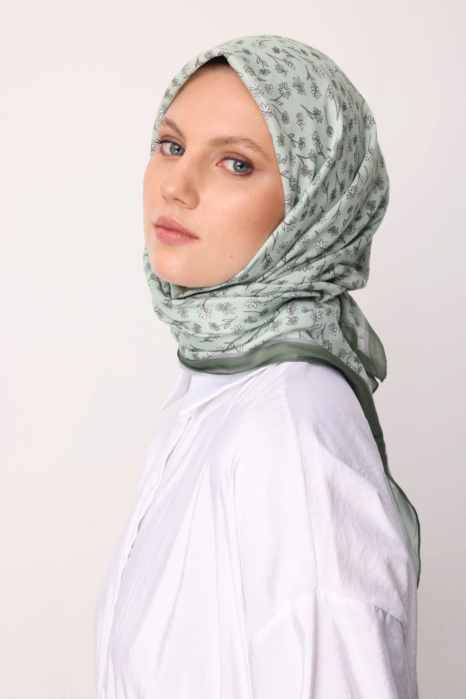 Minor Desen Pamuk Eşarp