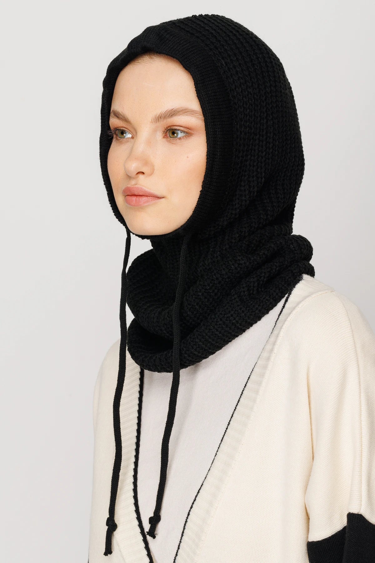 Balaclava Triko Başlık