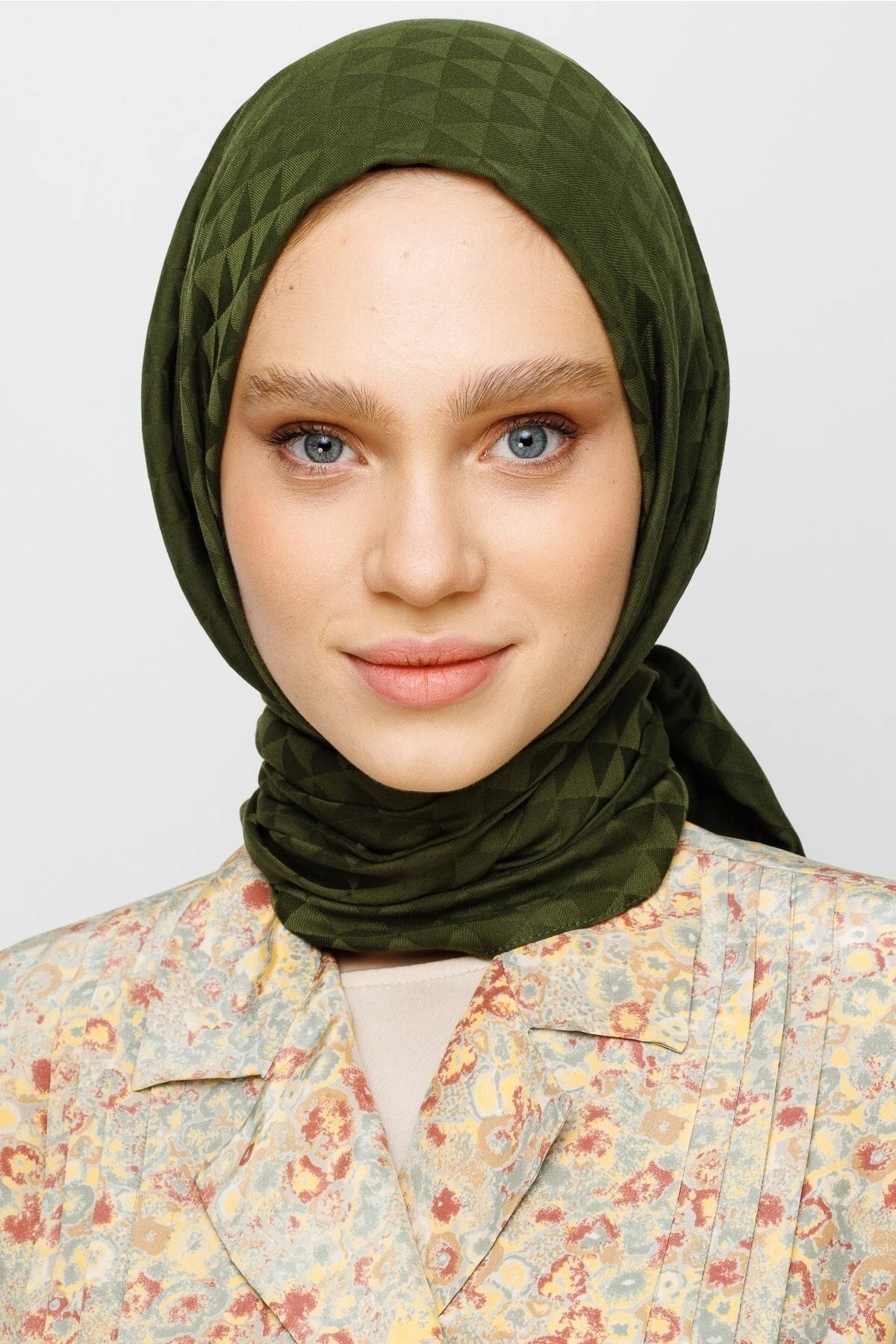 Prizma Desen Pamuk Jakar Şal