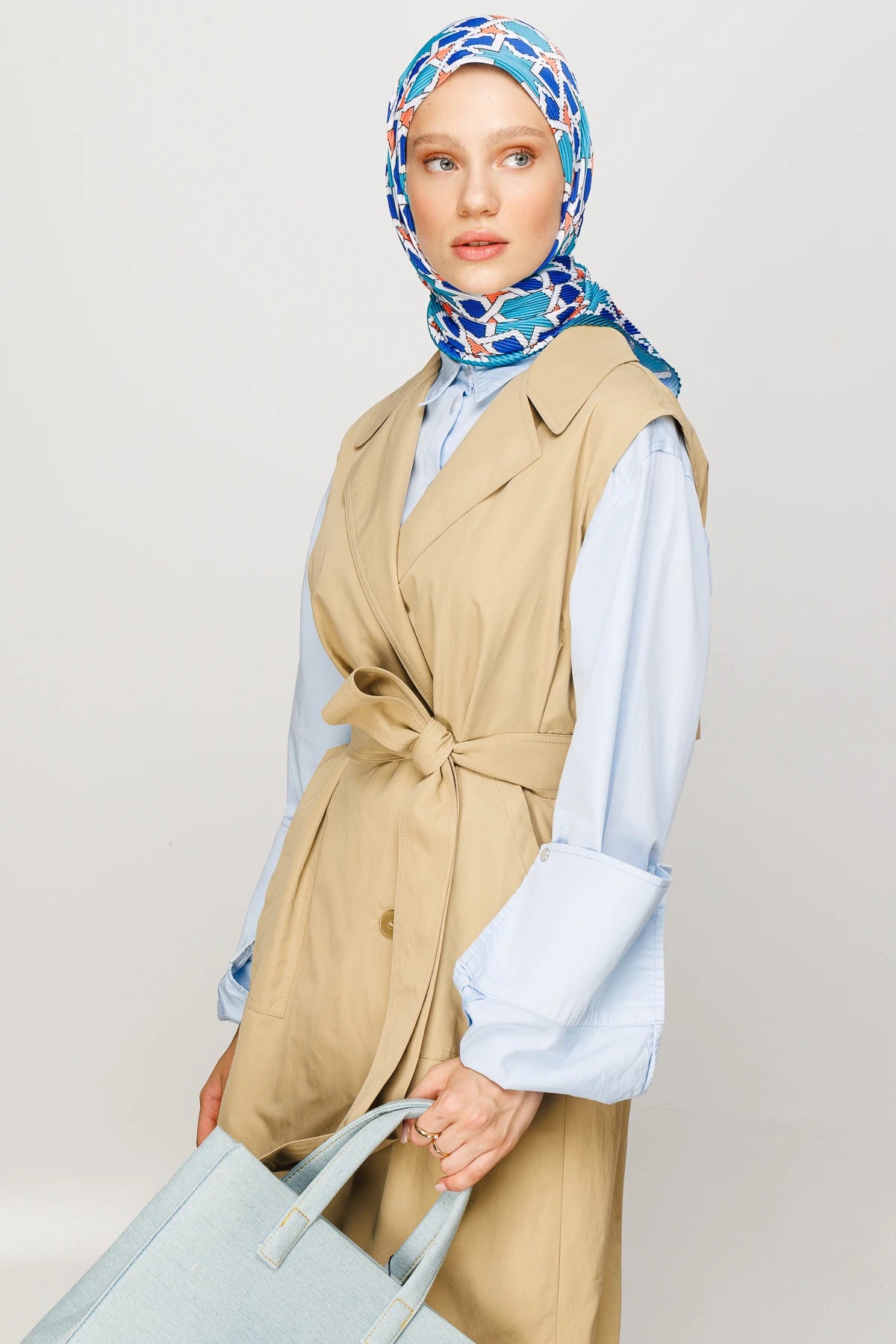 Şira Desen Pilise Eşarp