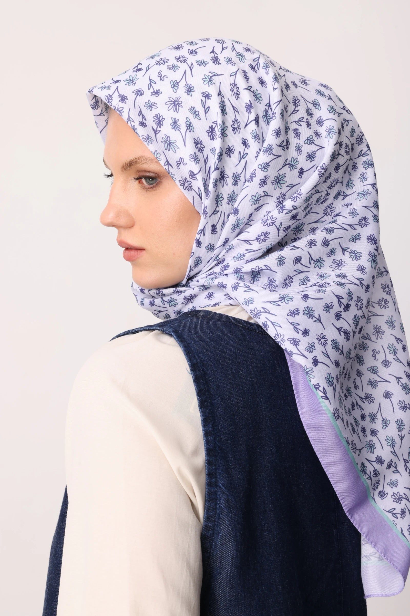 Minor Desen Pamuk Eşarp