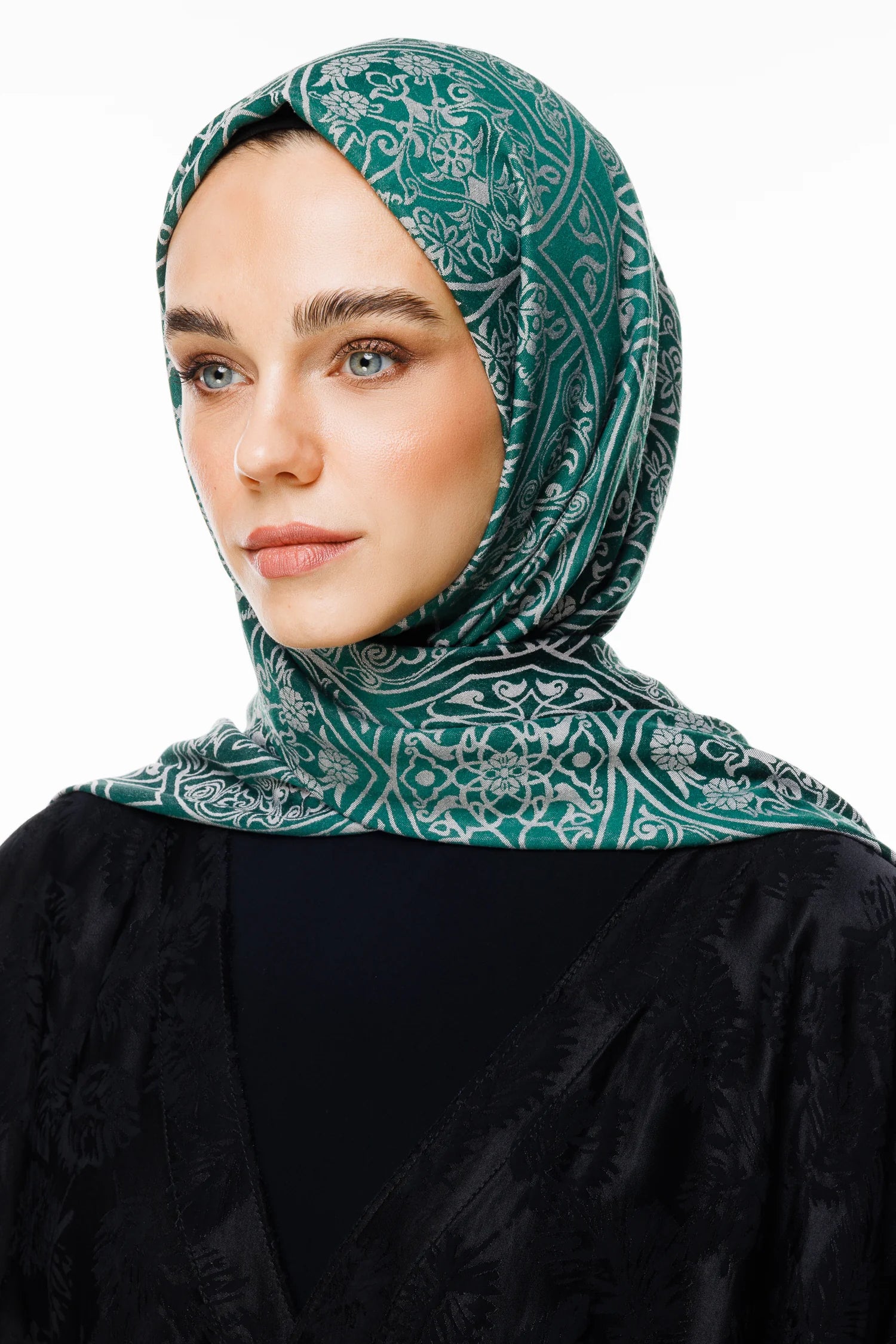 Morocco Desen Çift Taraflı Şal