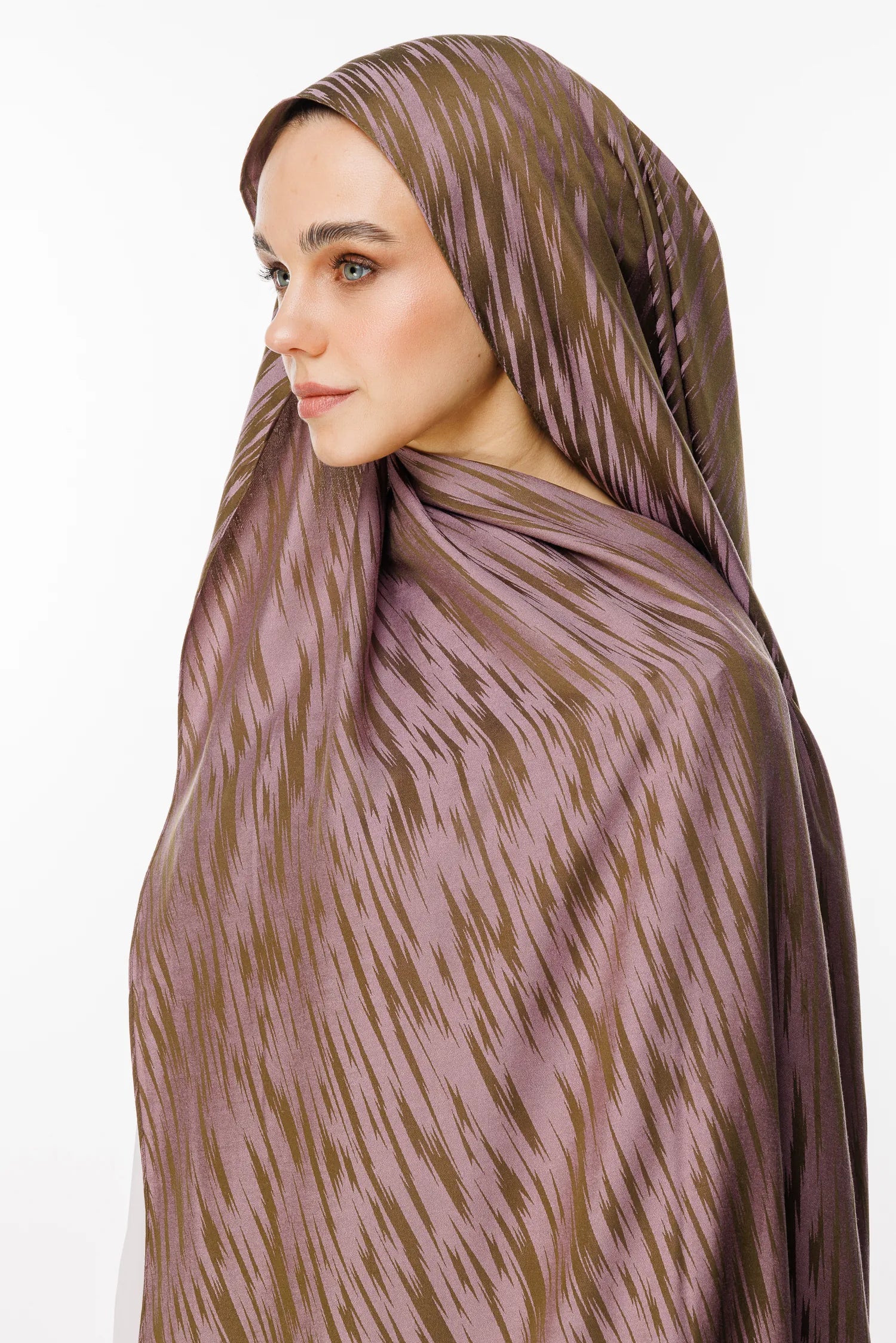 Selis Desen Çift Taraflı Şal