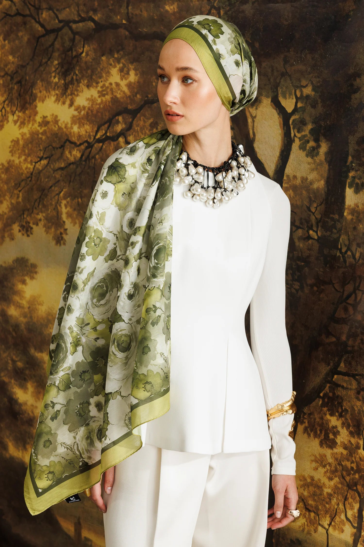 Vensel Desen Pamuk Şal