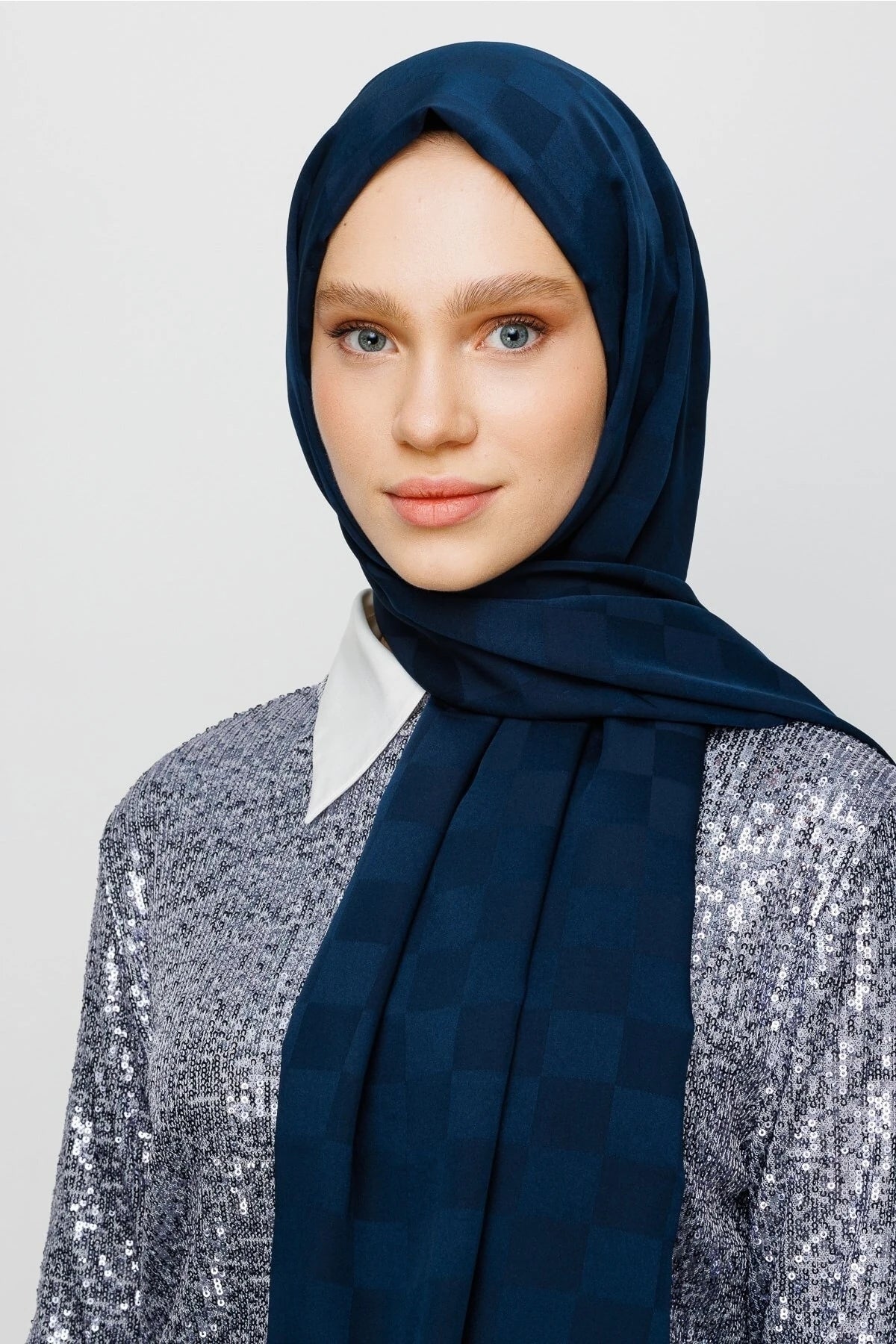 Dama Desen İpeksi Jakar Şal