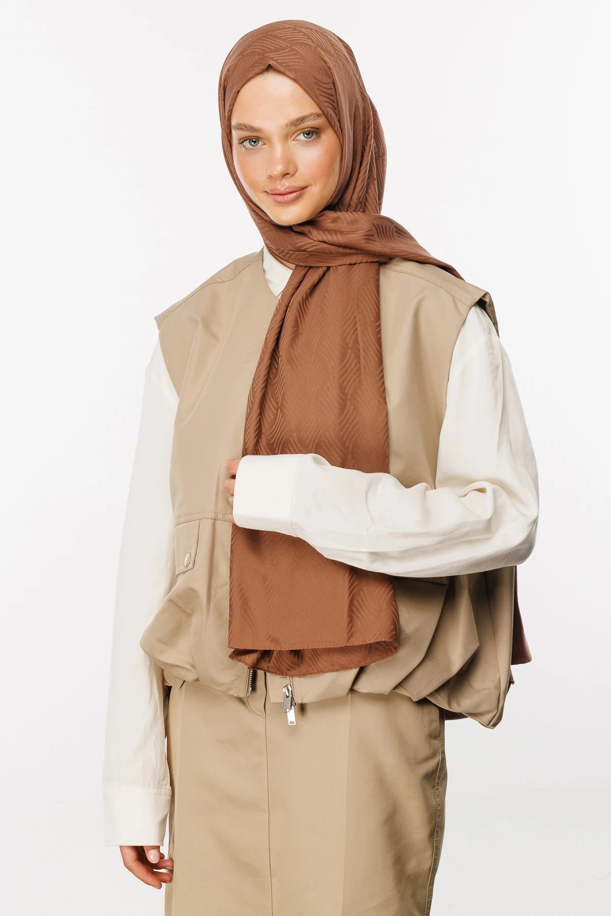 Aura Desen İpeksi Jakar Şal