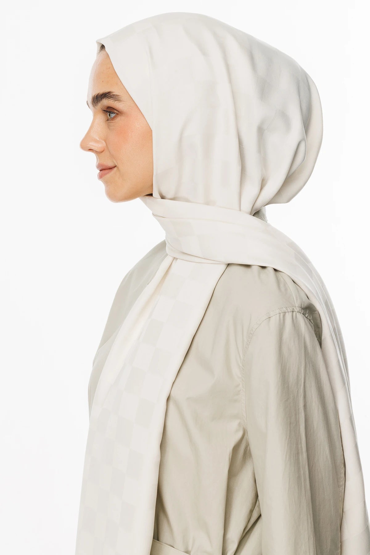 Dama Desen İpeksi Jakar Şal