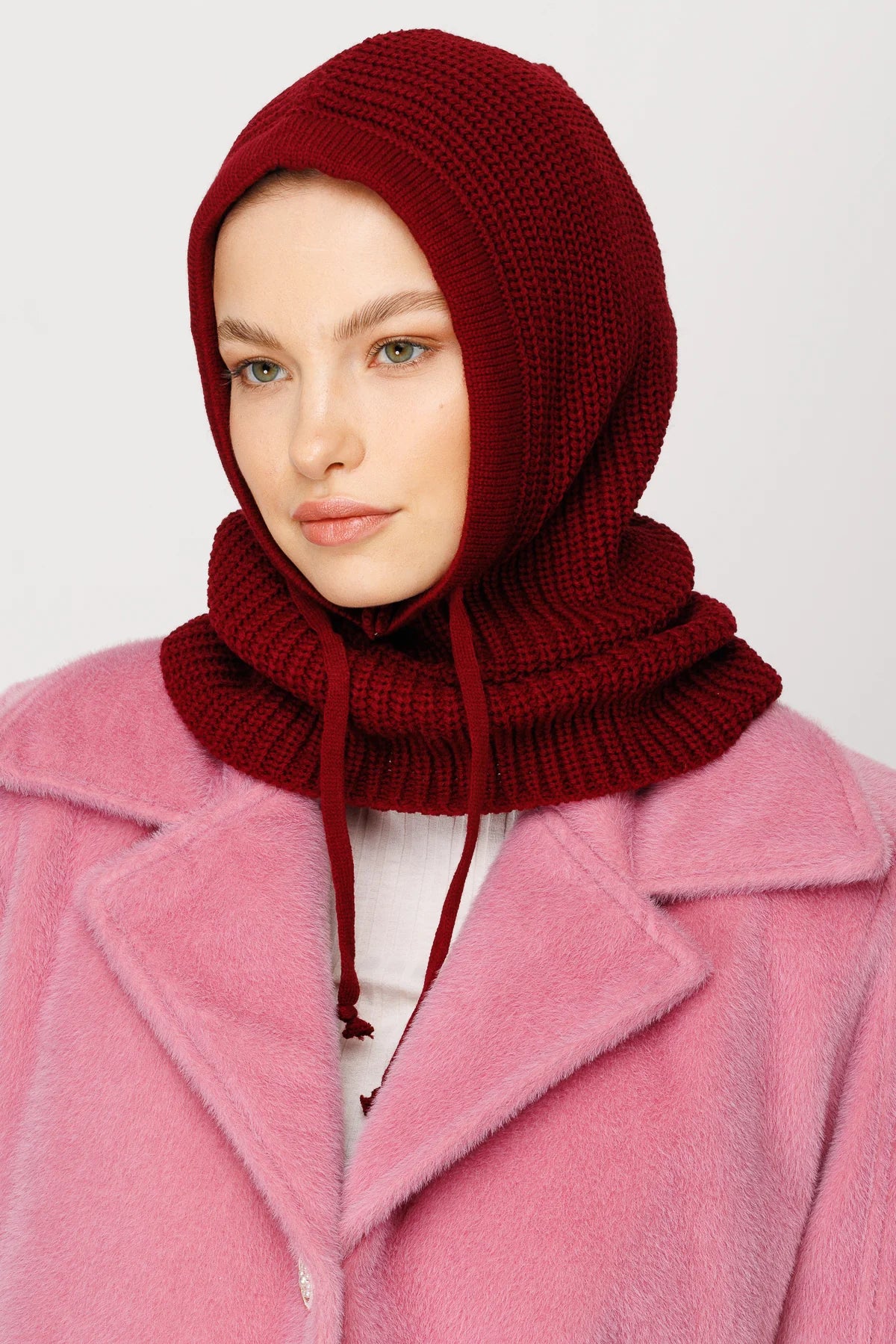 Balaclava Triko Başlık