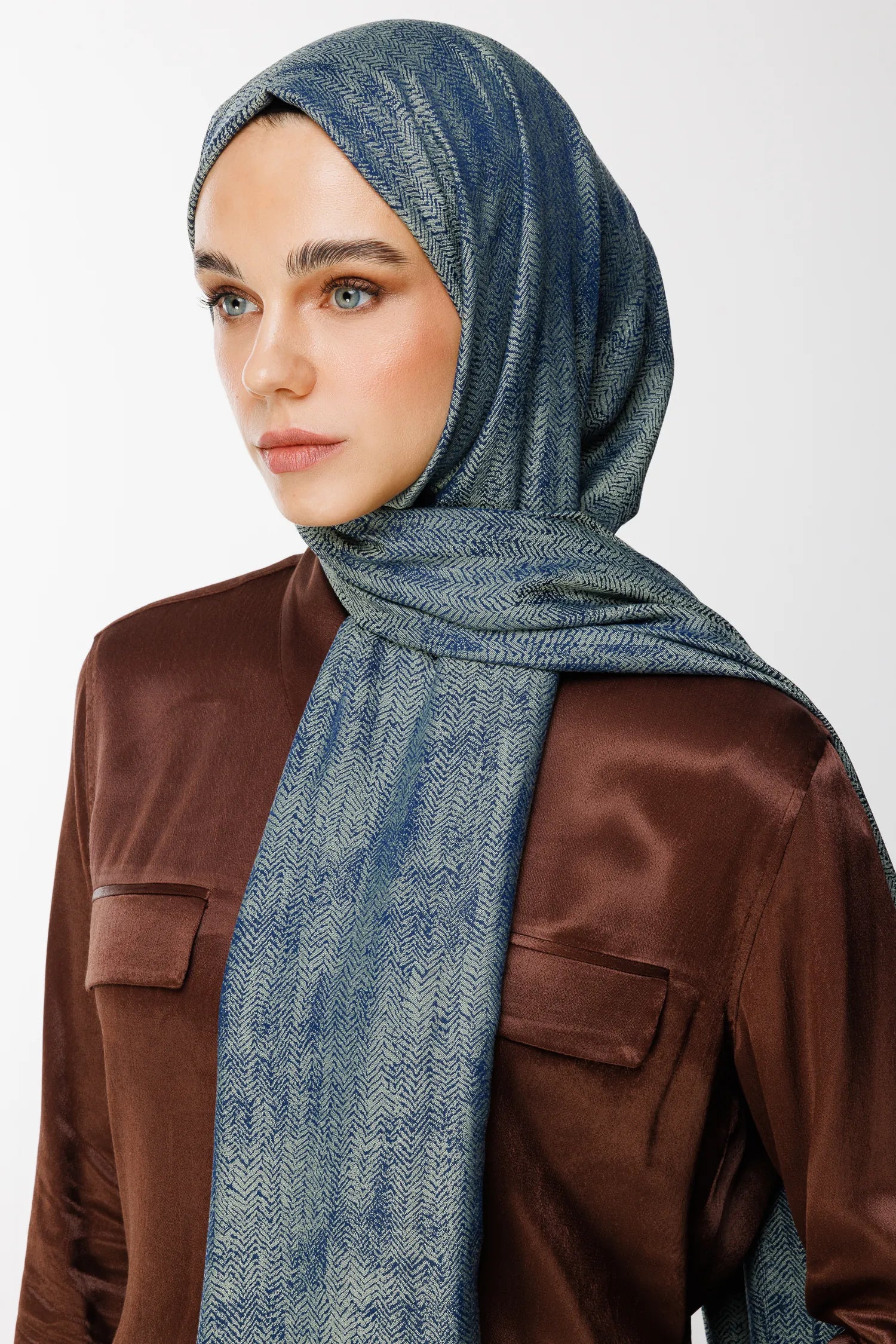 Sahra Desen Çift Taraflı Şal