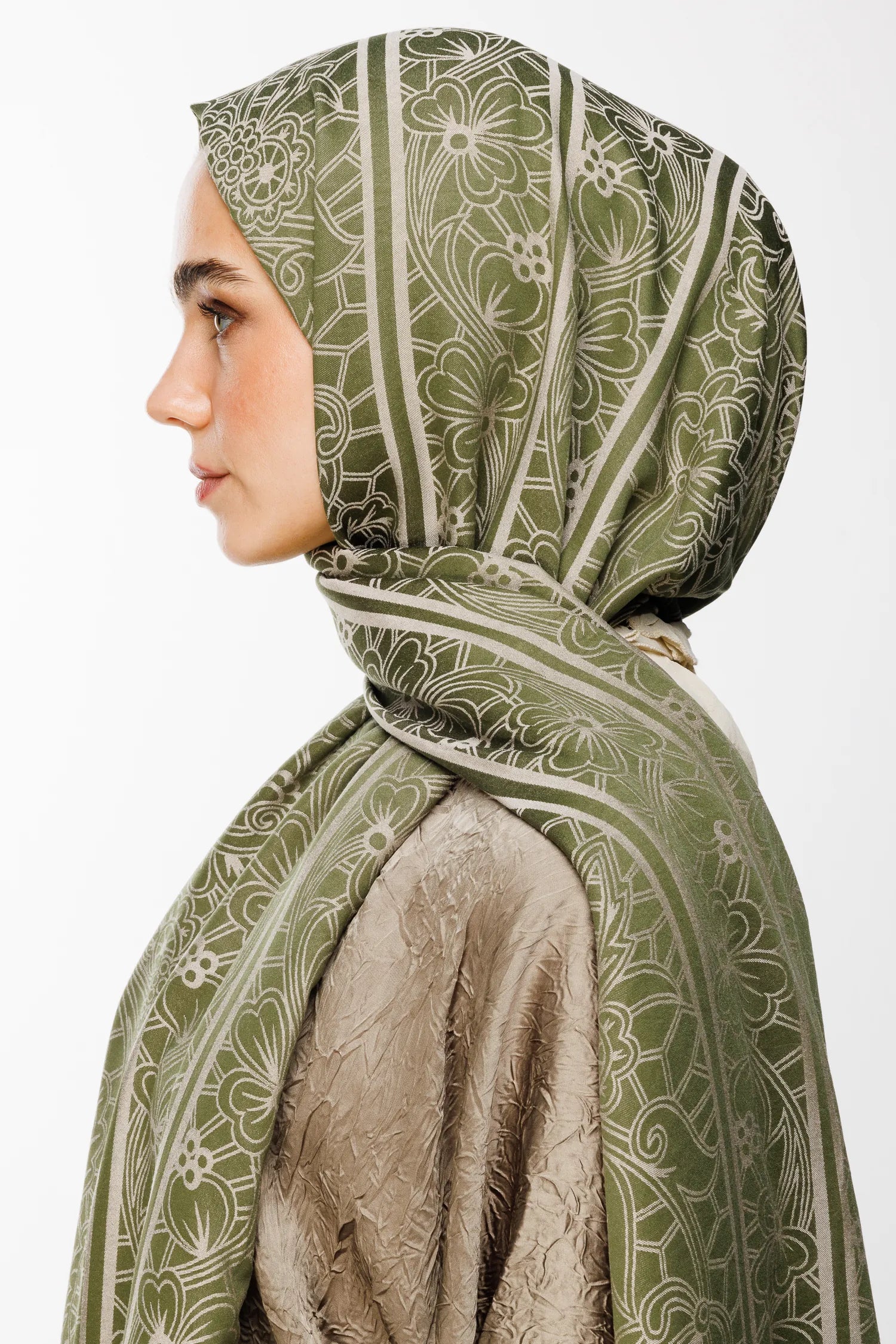 Lavin Desen Çift Taraflı Şal