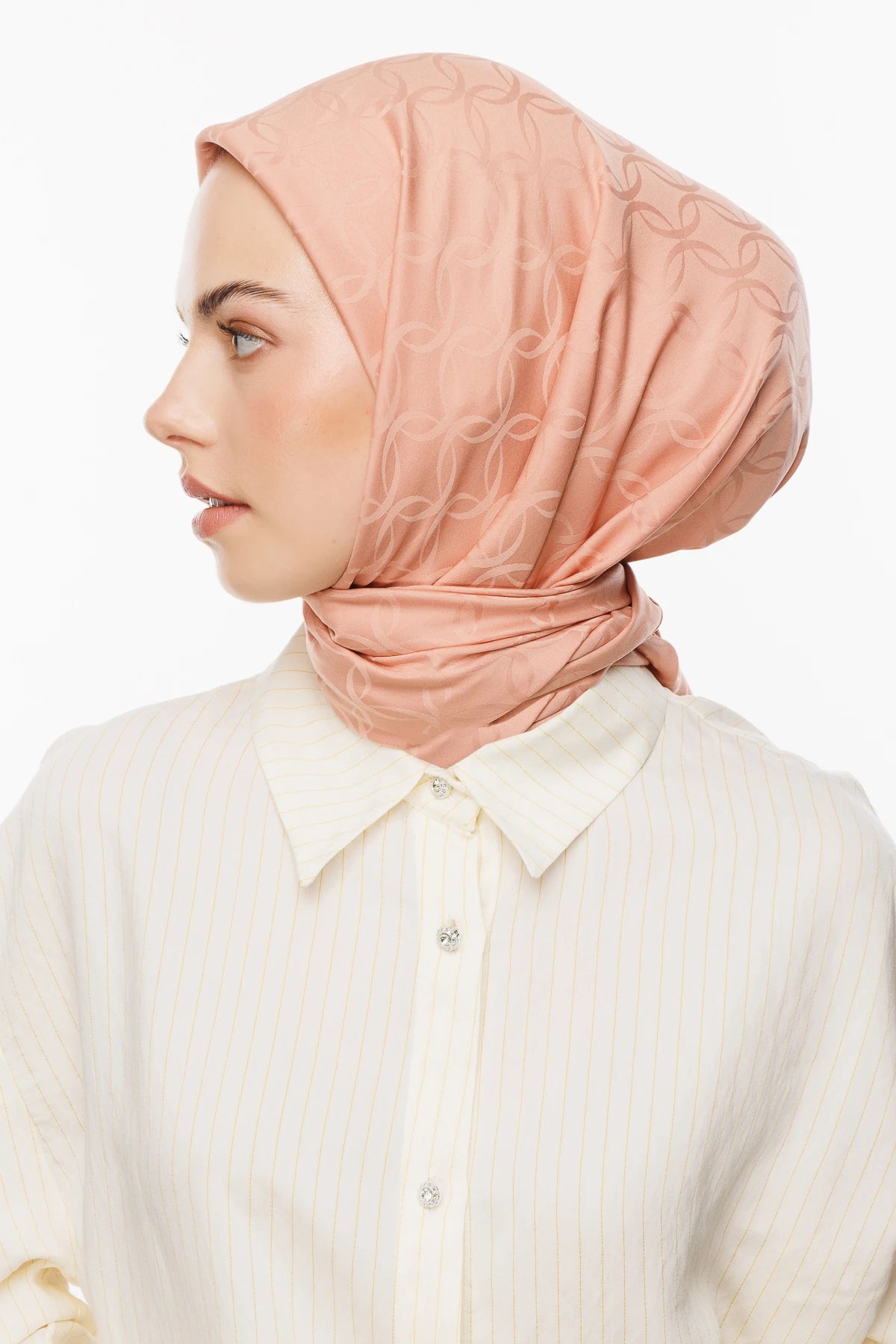 London Desen İpeksi Jakar Eşarp