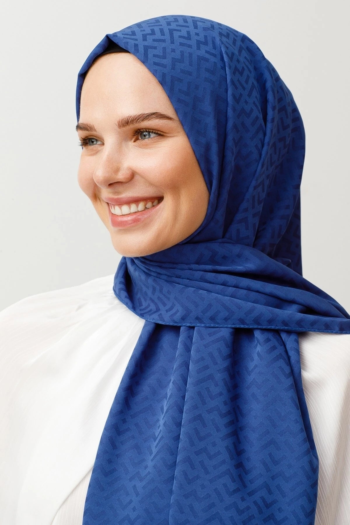 Z Desen İpeksi Jakar Şal