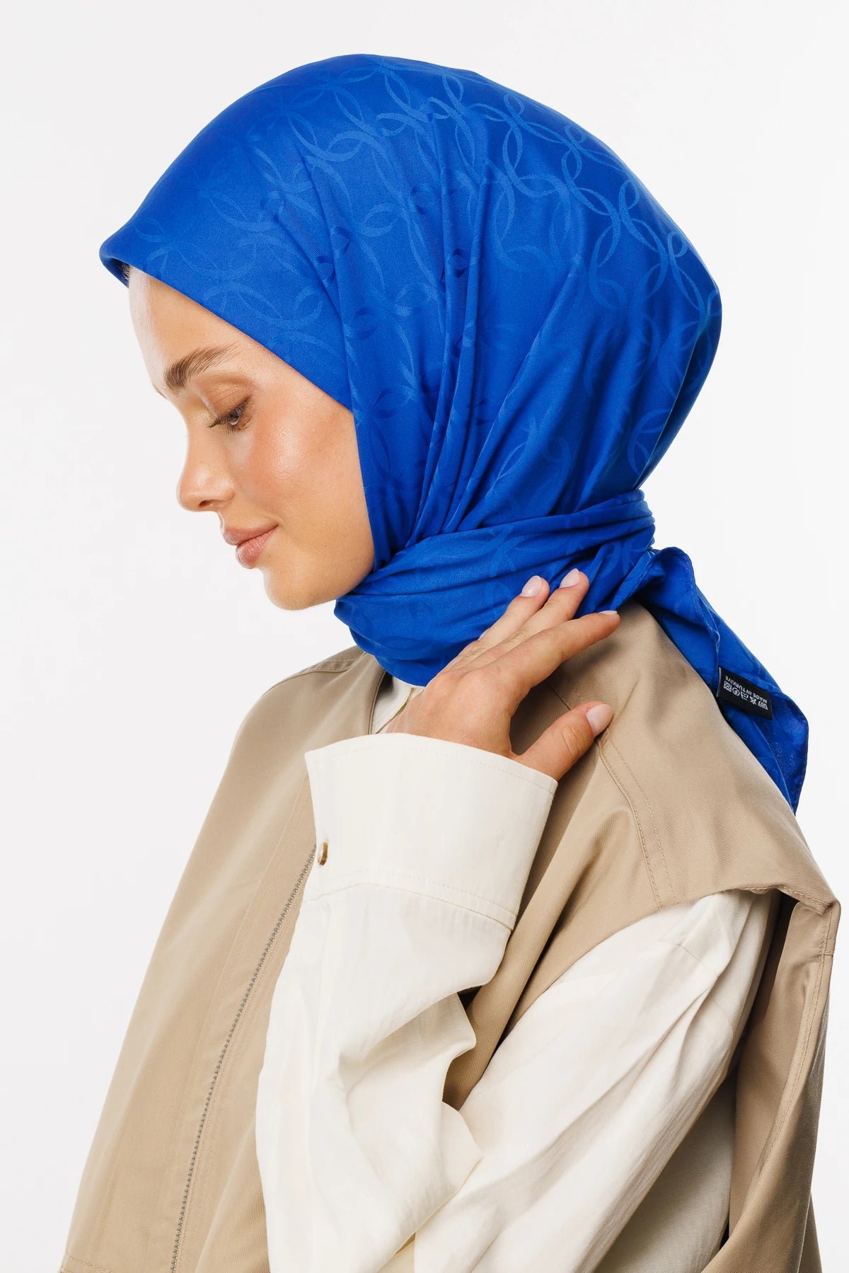 London Desen İpeksi Jakar Eşarp