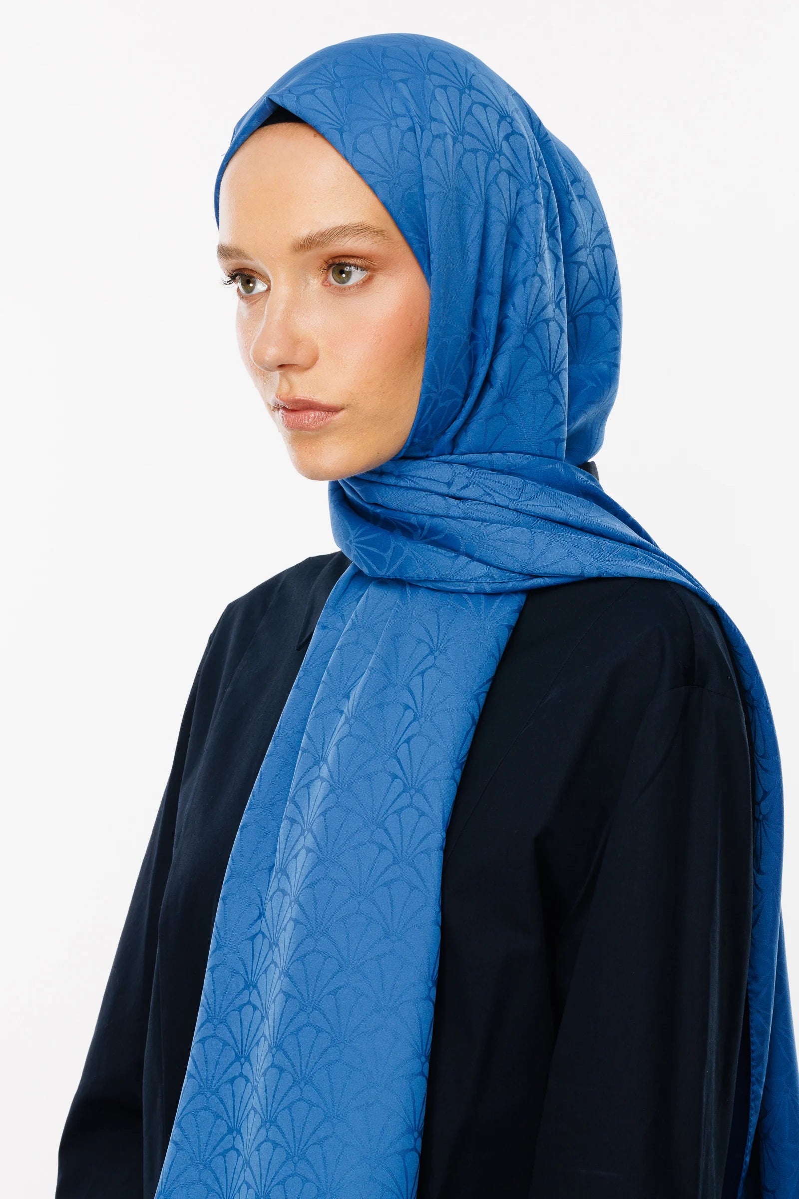 Lotus Desen İpeksi Jakar Şal