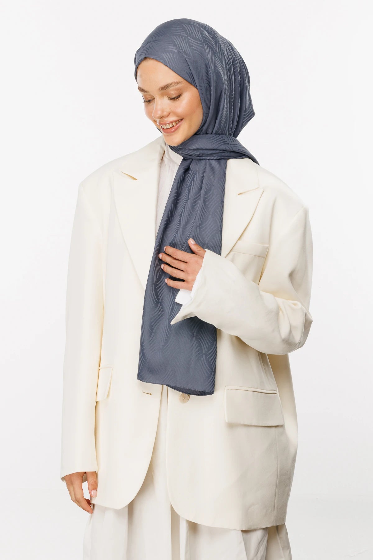 Aura Desen İpeksi Jakar Şal