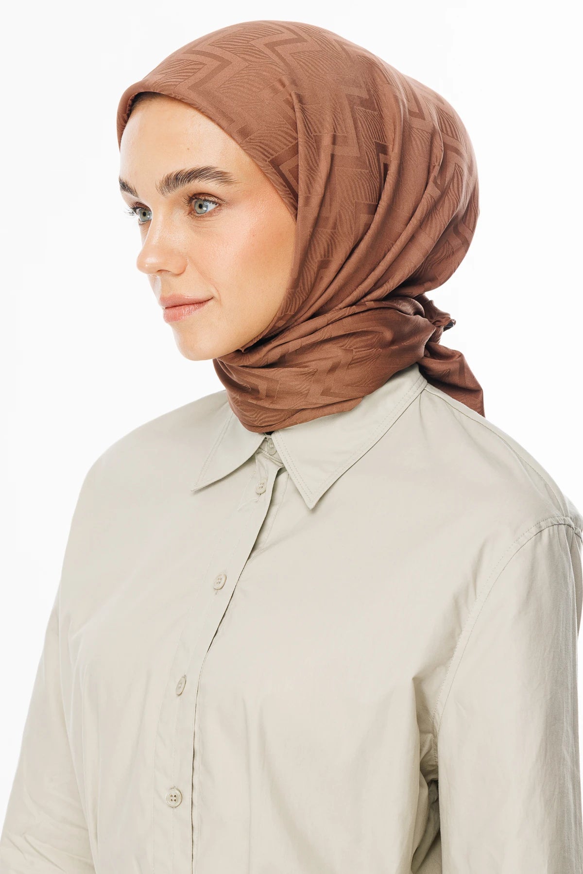 Viora Desen İpeksi Jakar Eşarp