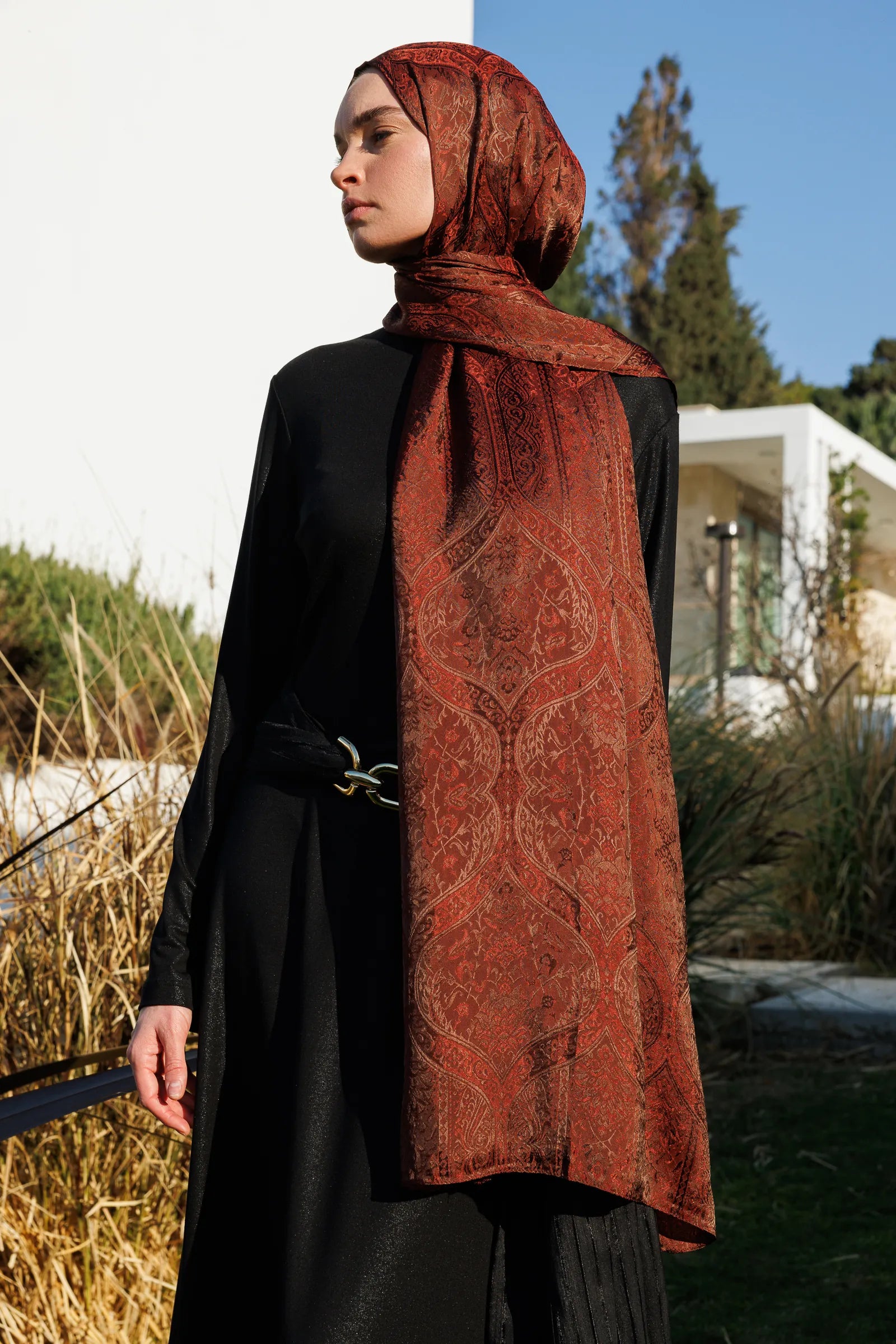 Soler Desen Shine Line Şal