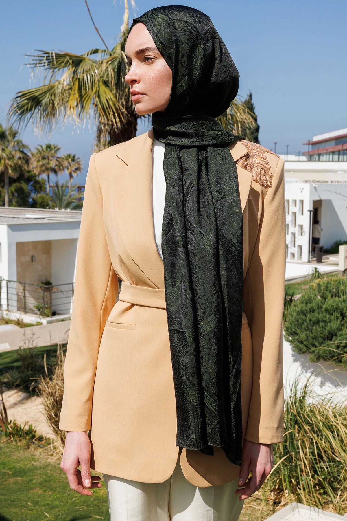 Soler Desen Shine Line Şal