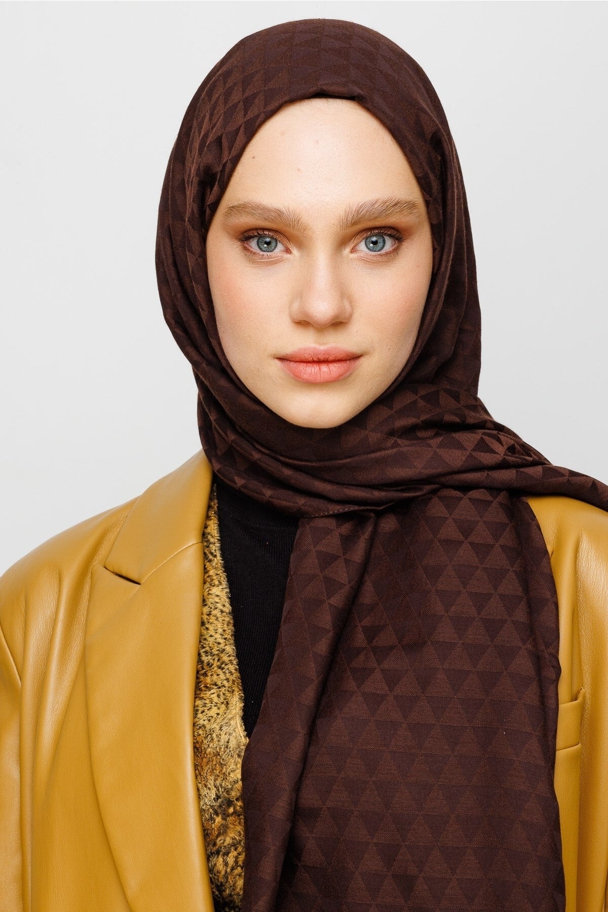 Prizma Desen Pamuk Jakar Şal