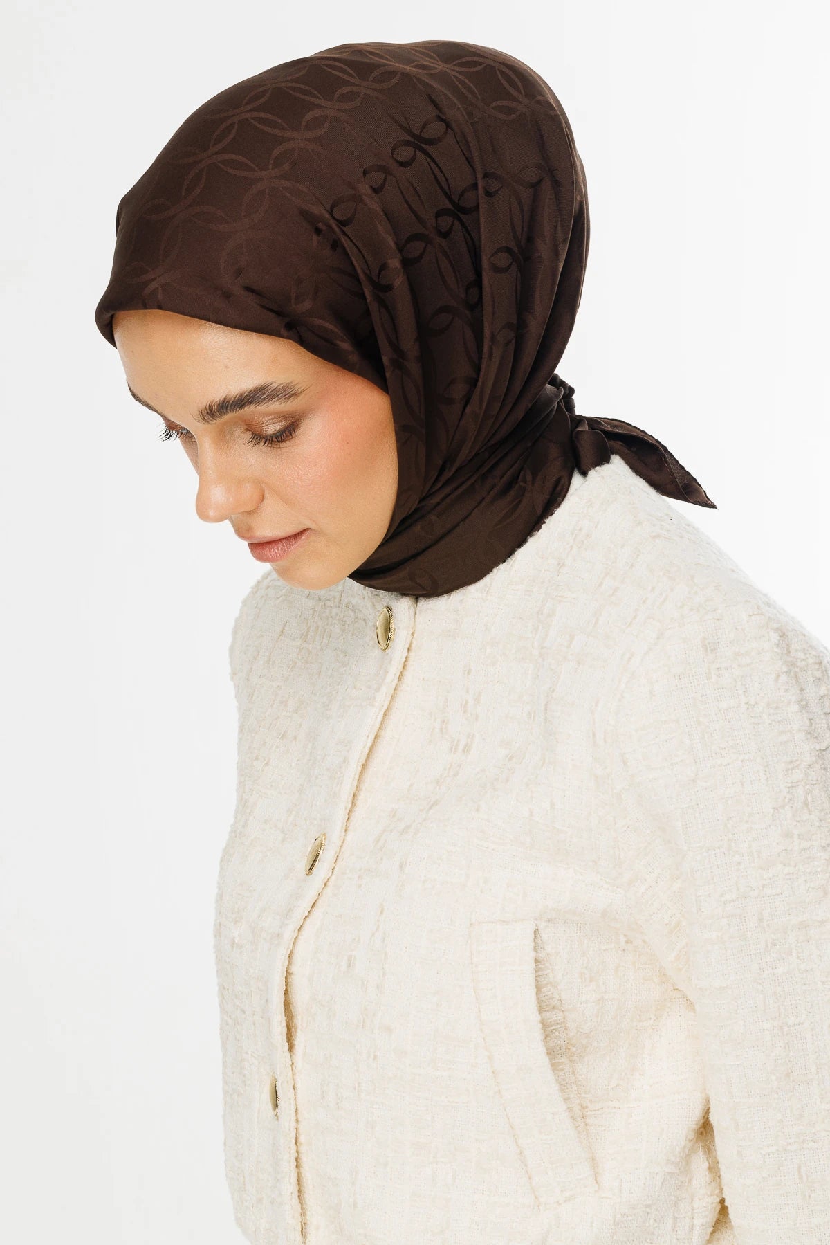 London Desen İpeksi Jakar Eşarp