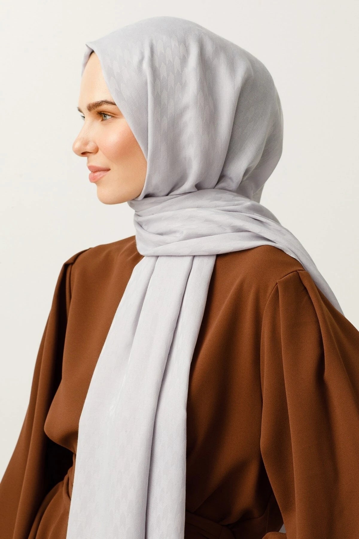 Kırlangıç Desen Pamuk Jakar Şal