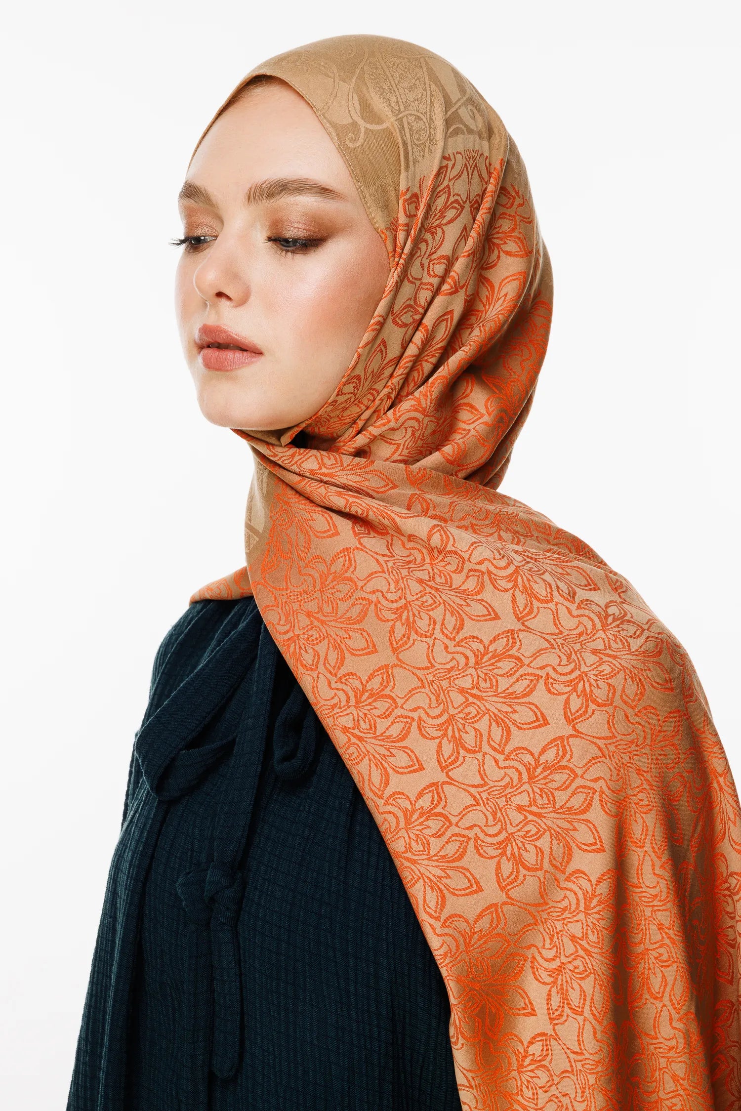 Nora Desen Çift Taraflı Şal