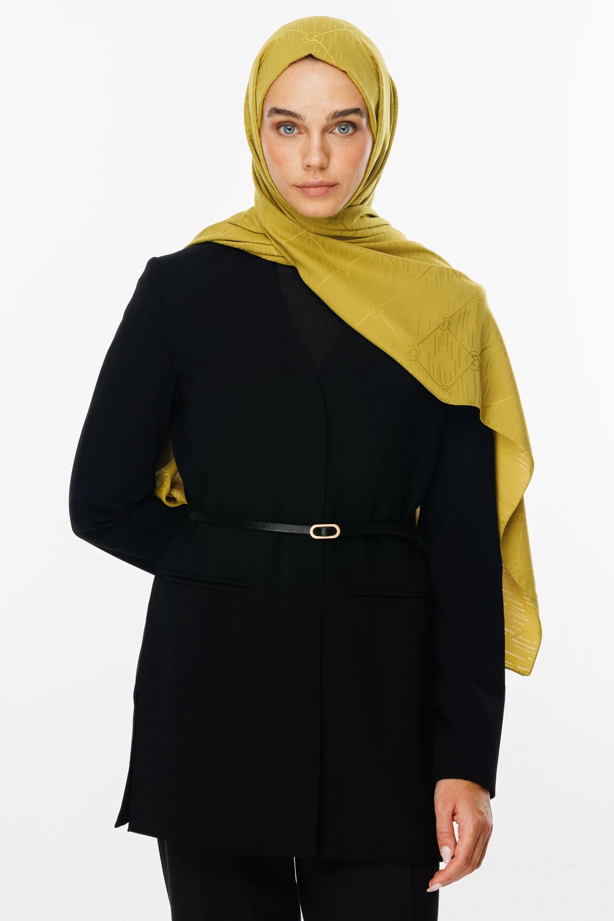 Moon Is Desen Jakar Şal