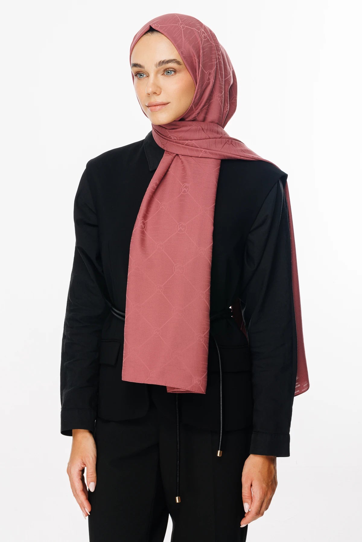 Moon Is Desen Jakar Şal