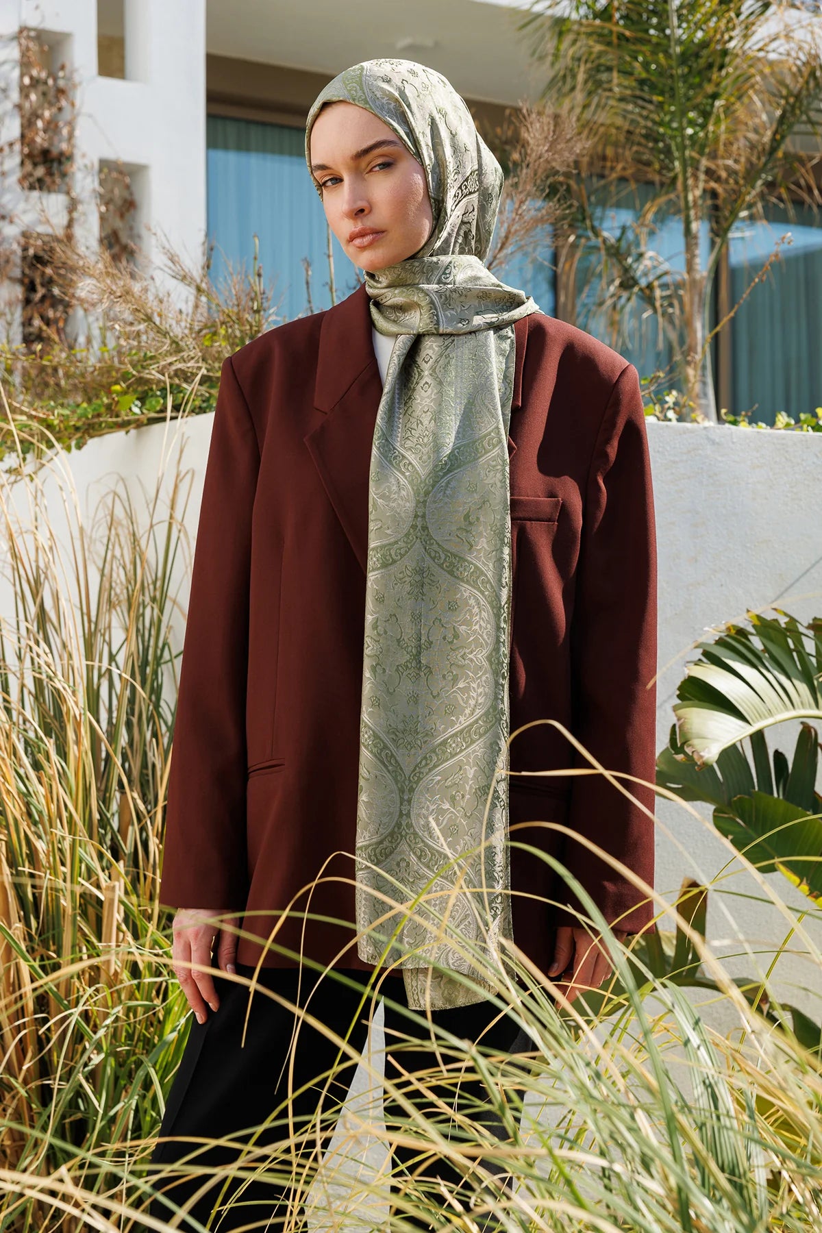 Soler Desen Shine Line Şal