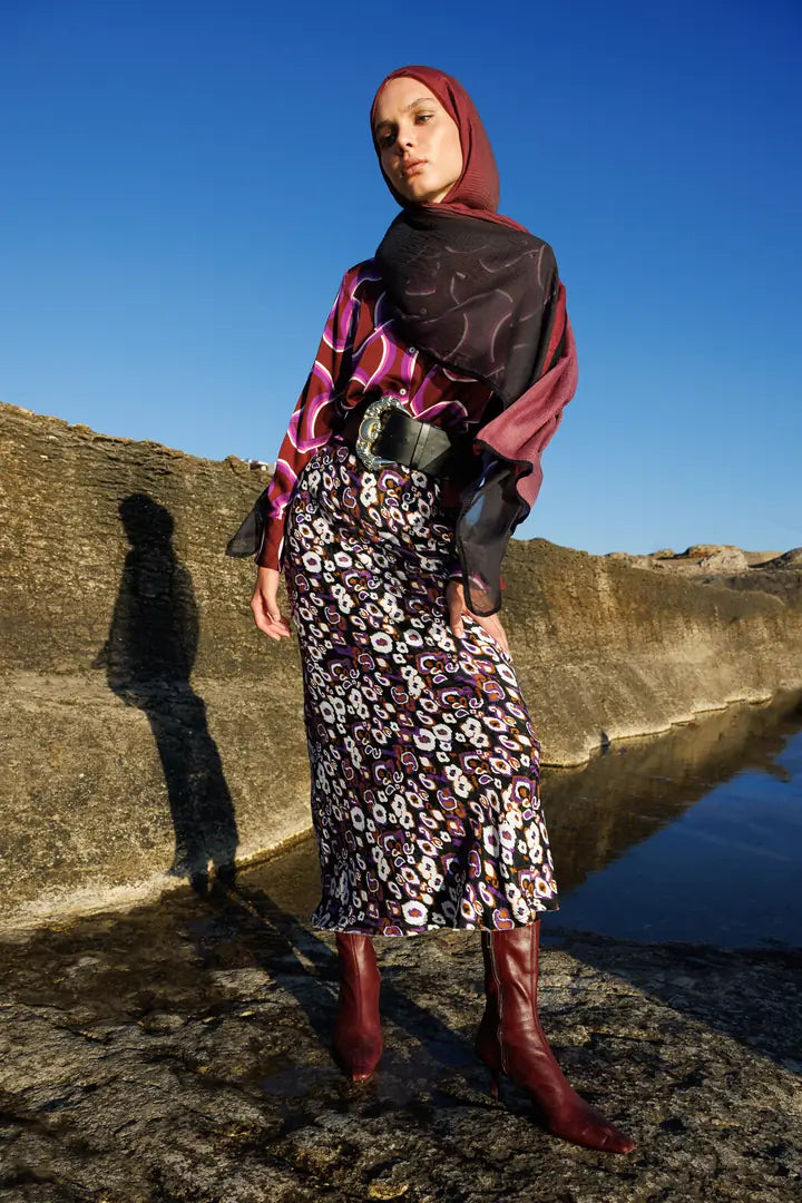 Degrade Müslin Şal