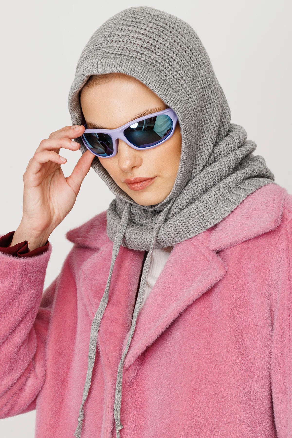 Balaclava Triko Başlık