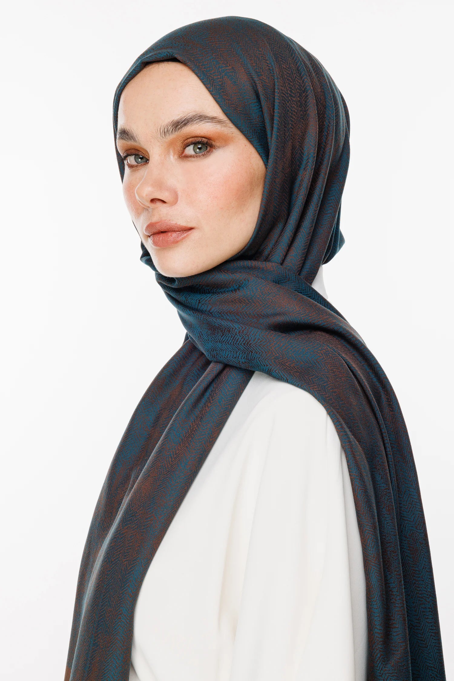 Sahra Desen Çift Taraflı Şal