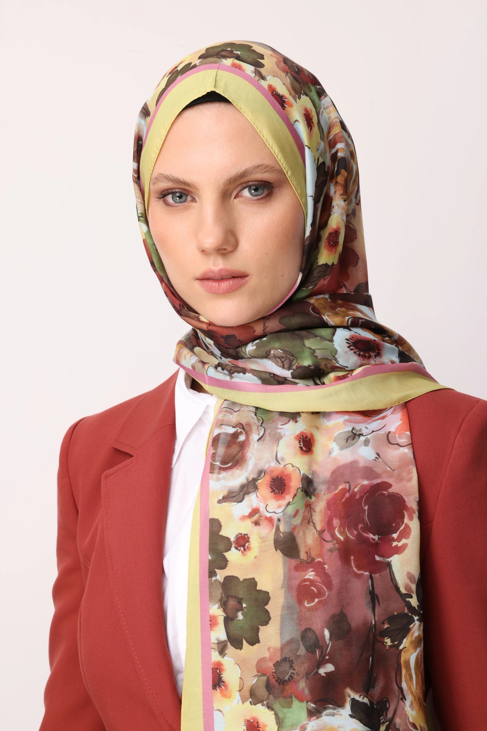 Vensel Desen Pamuk Şal