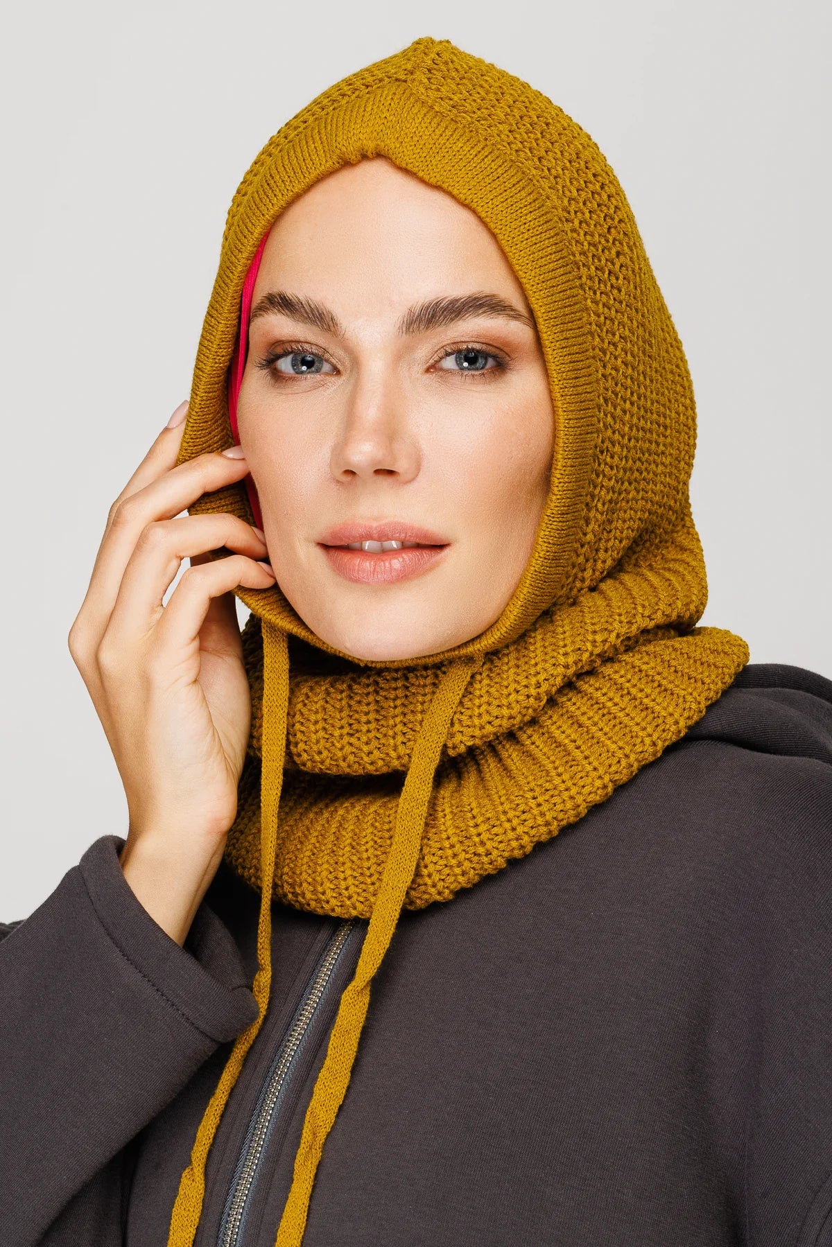 Balaclava Triko Başlık