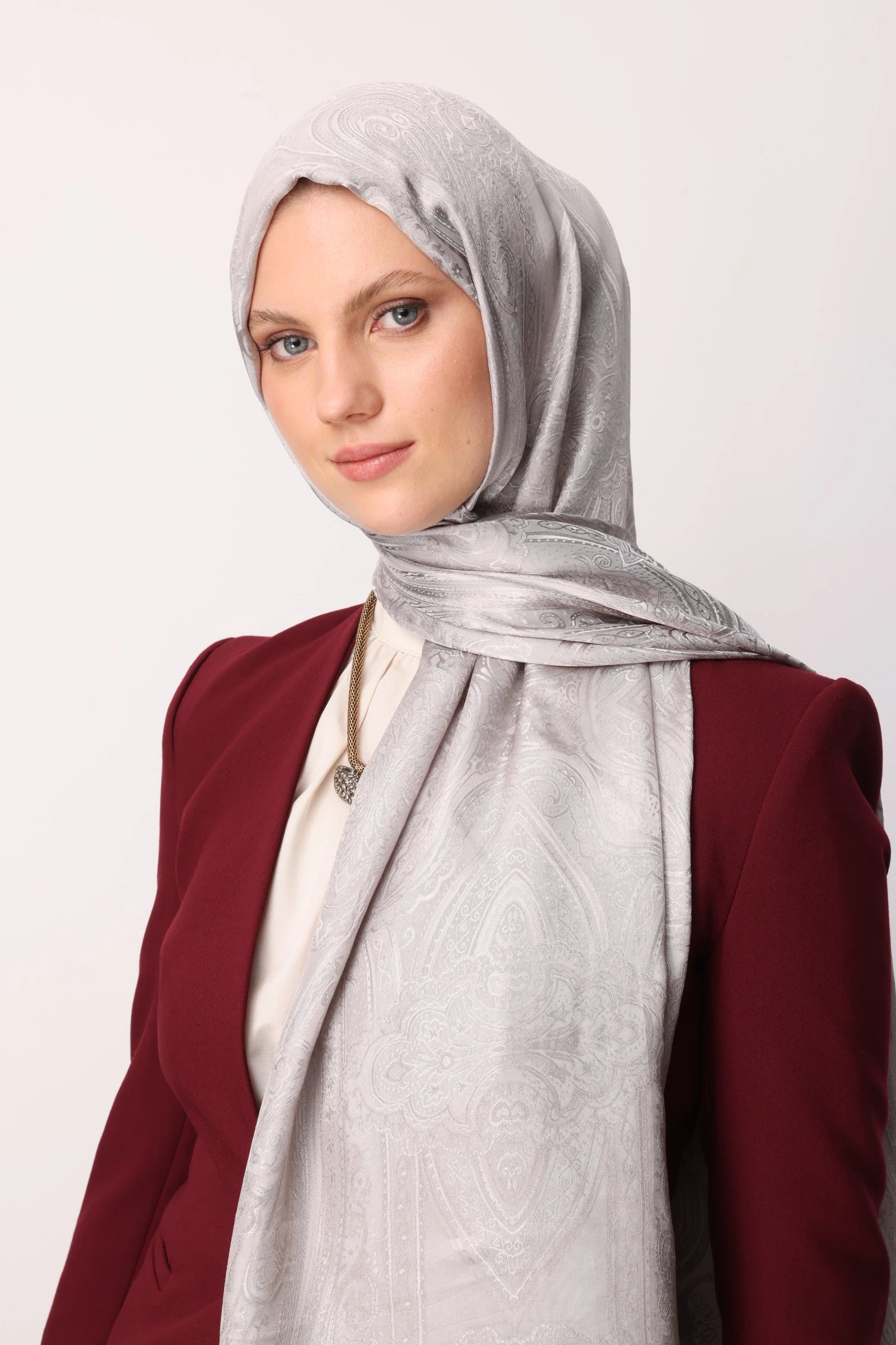 Moren Desen Shine Line Şal