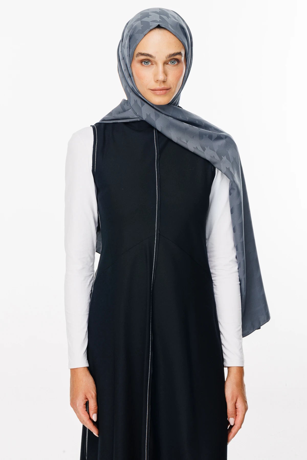 Kazayağı Desen İpeksi Jakar Şal