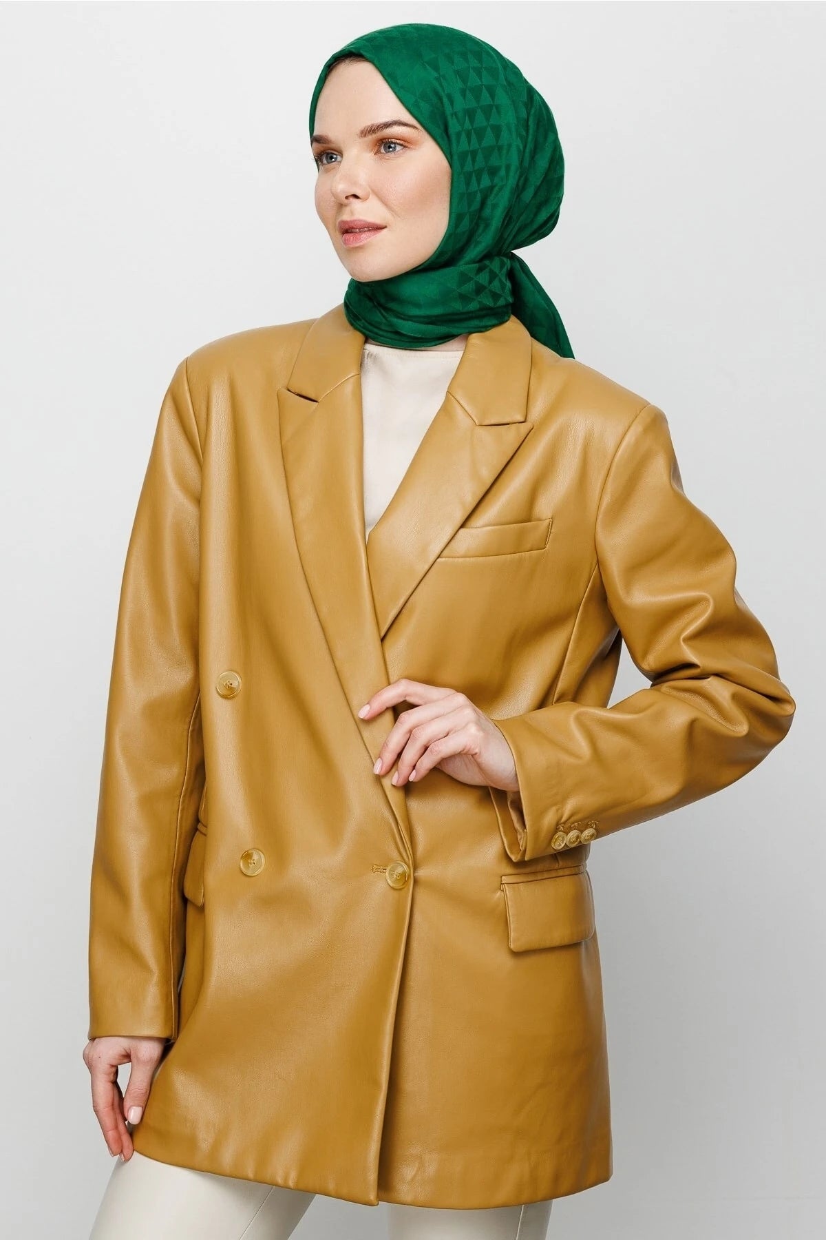 Prizma Desen Pamuk Jakar Şal