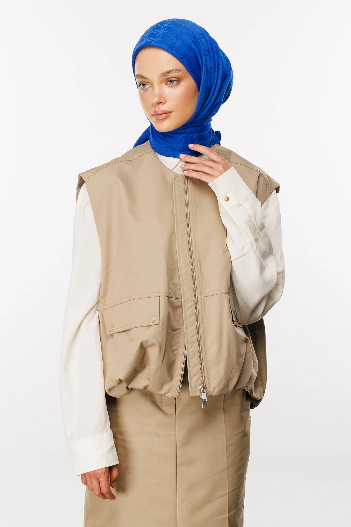 London Desen İpeksi Jakar Eşarp